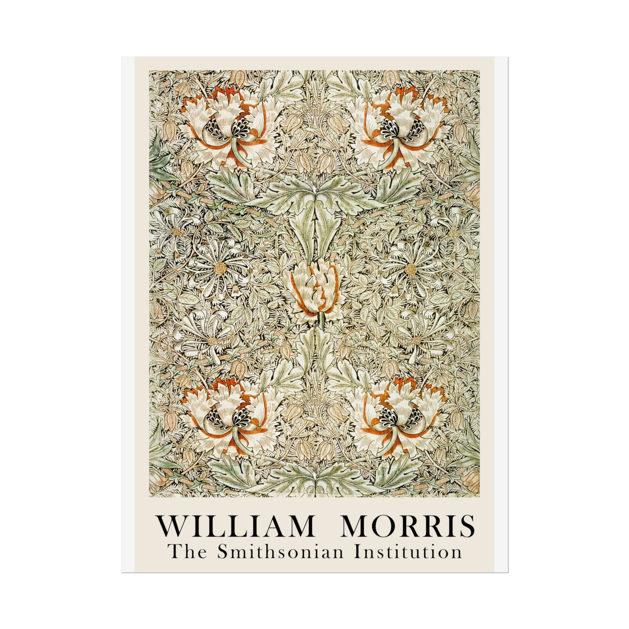 William Morris Pattern Feature Print