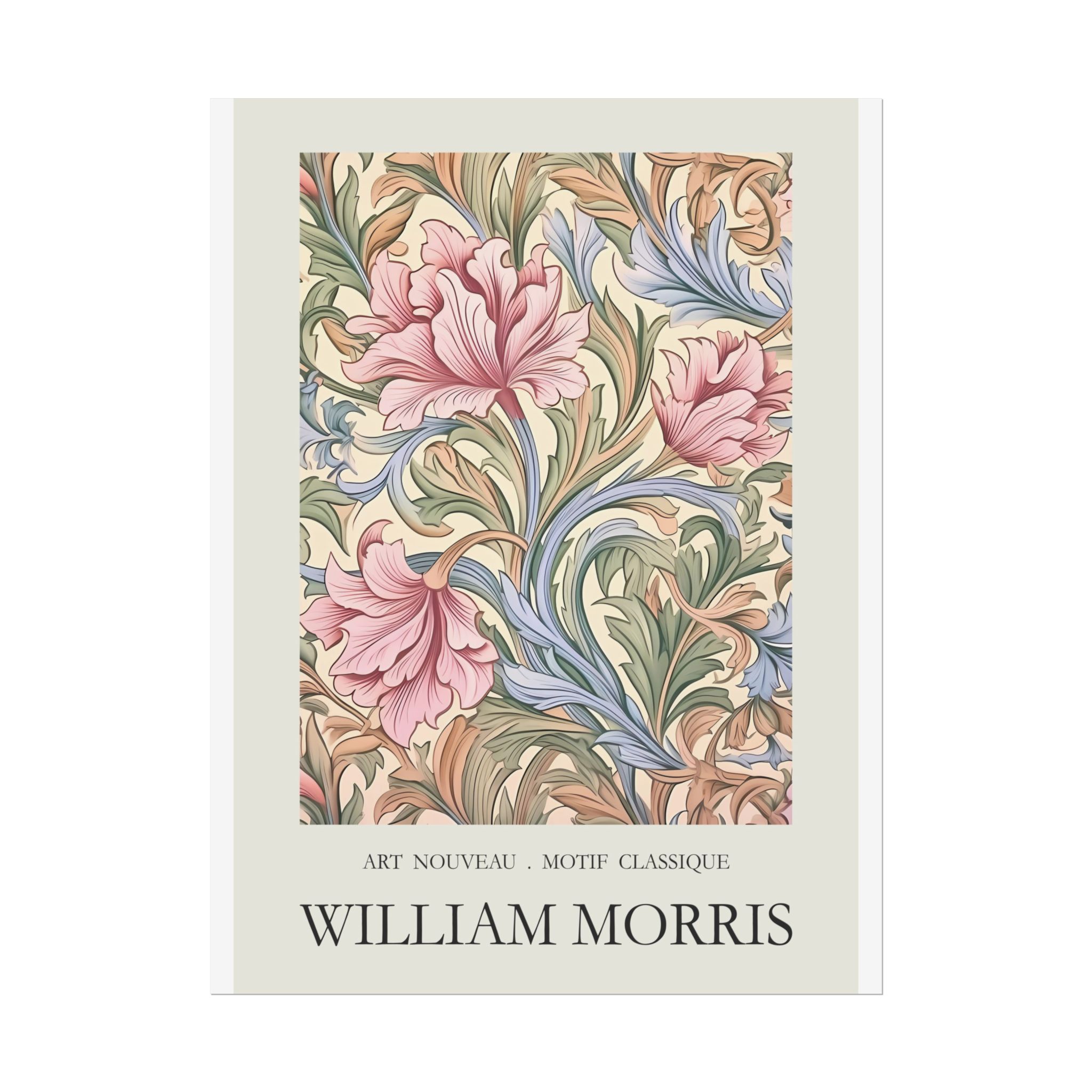 William Morris Pattern Feature Print