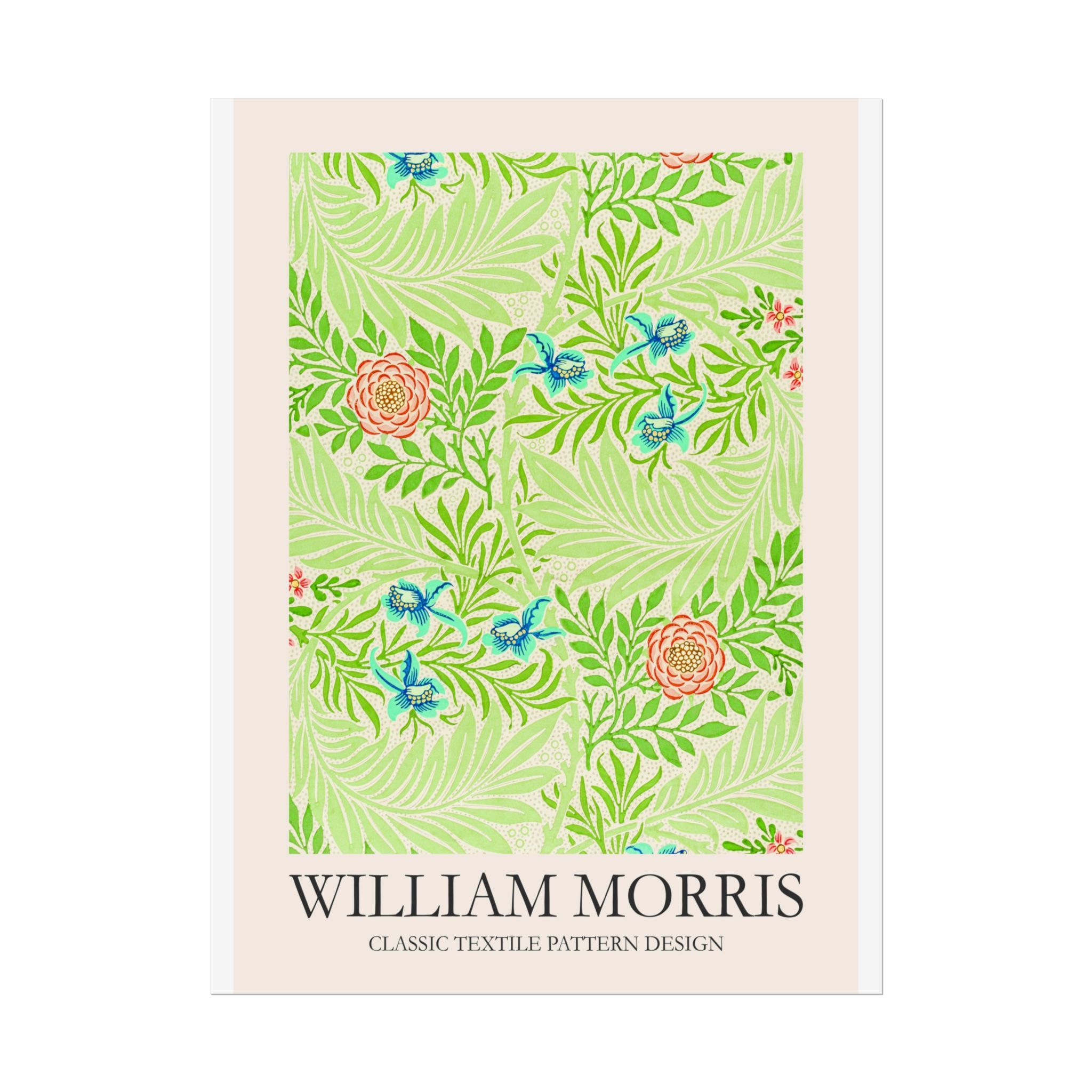 William Morris Pattern Feature Print