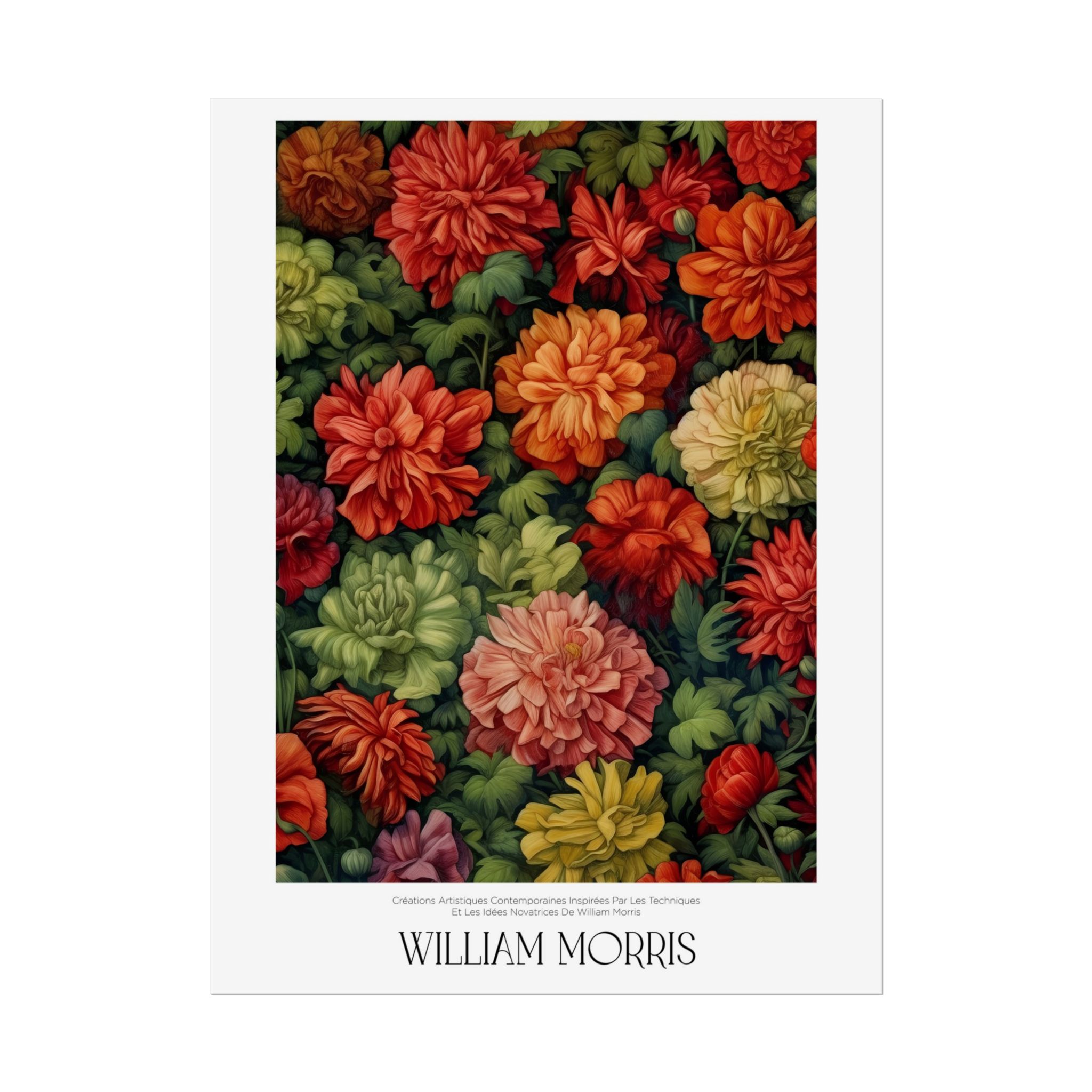 William Morris Pattern Feature Print