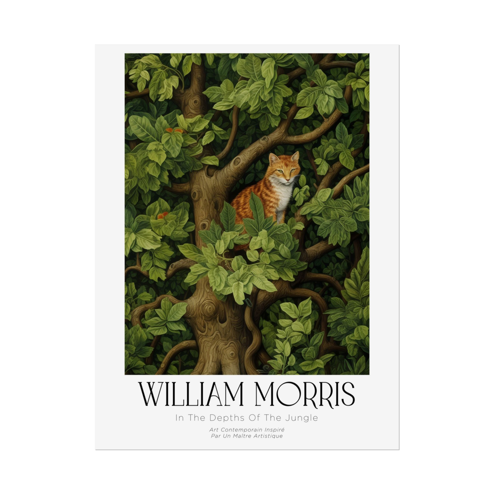 William Morris Pattern Feature Print