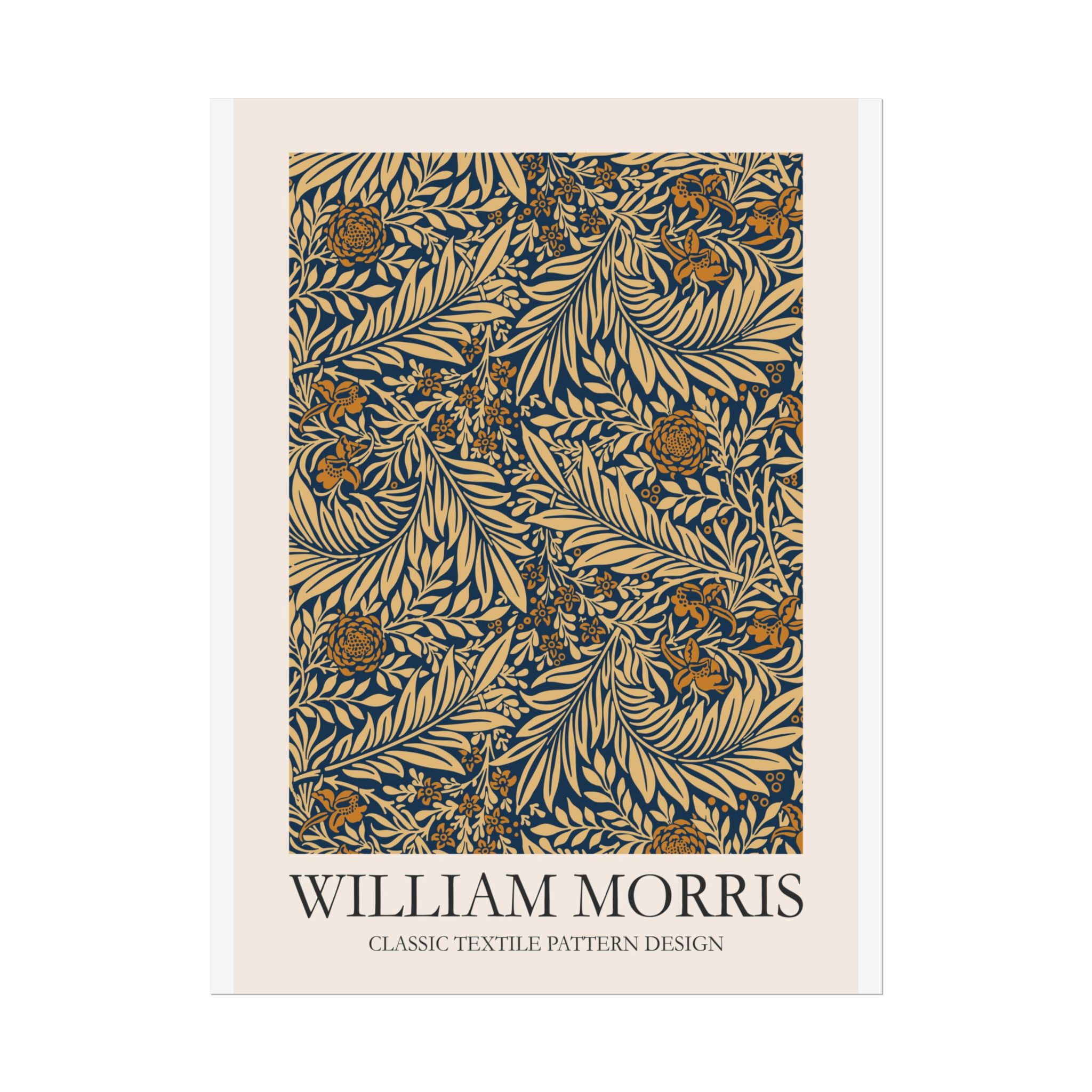 William Morris Pattern Feature Print
