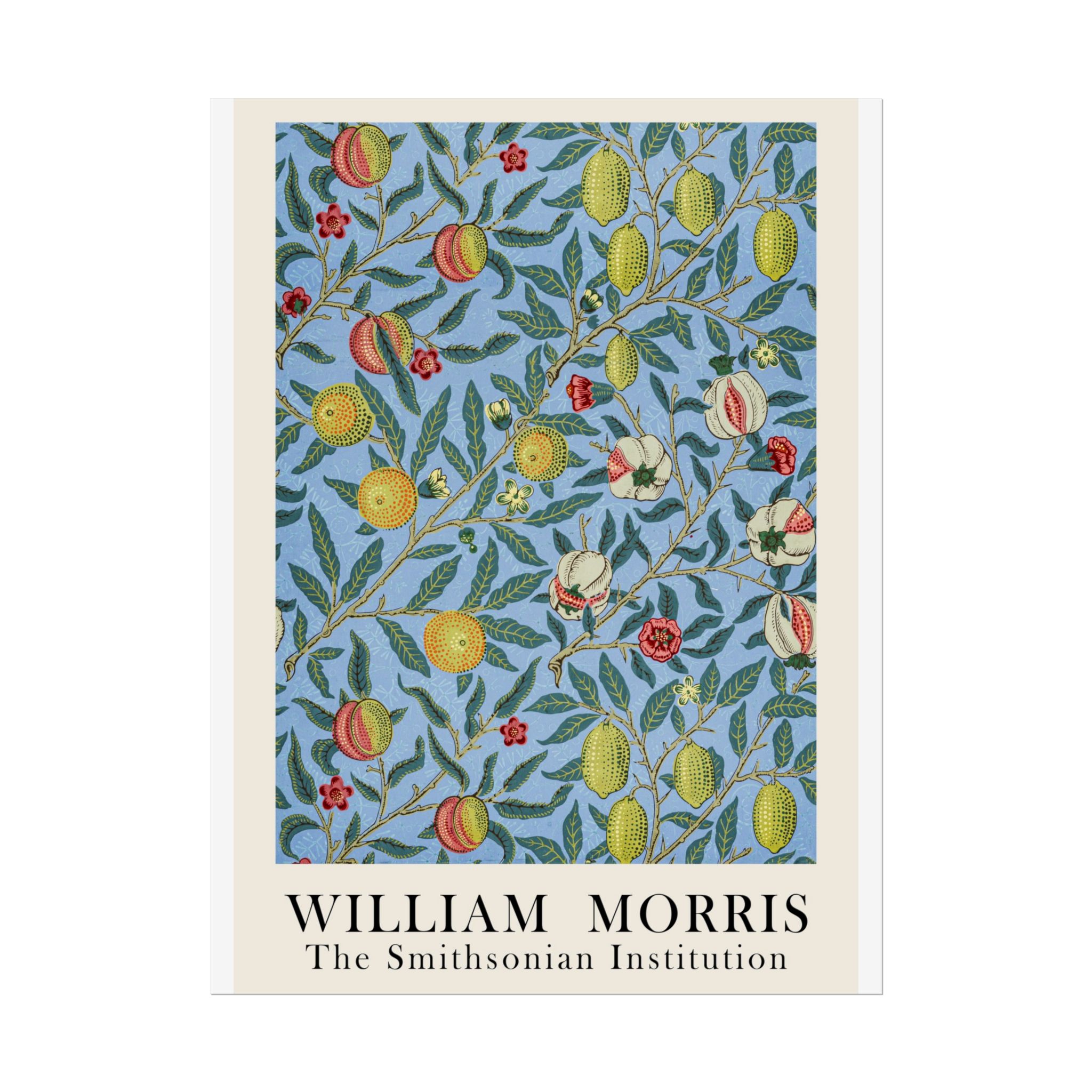William Morris Pattern Feature Print