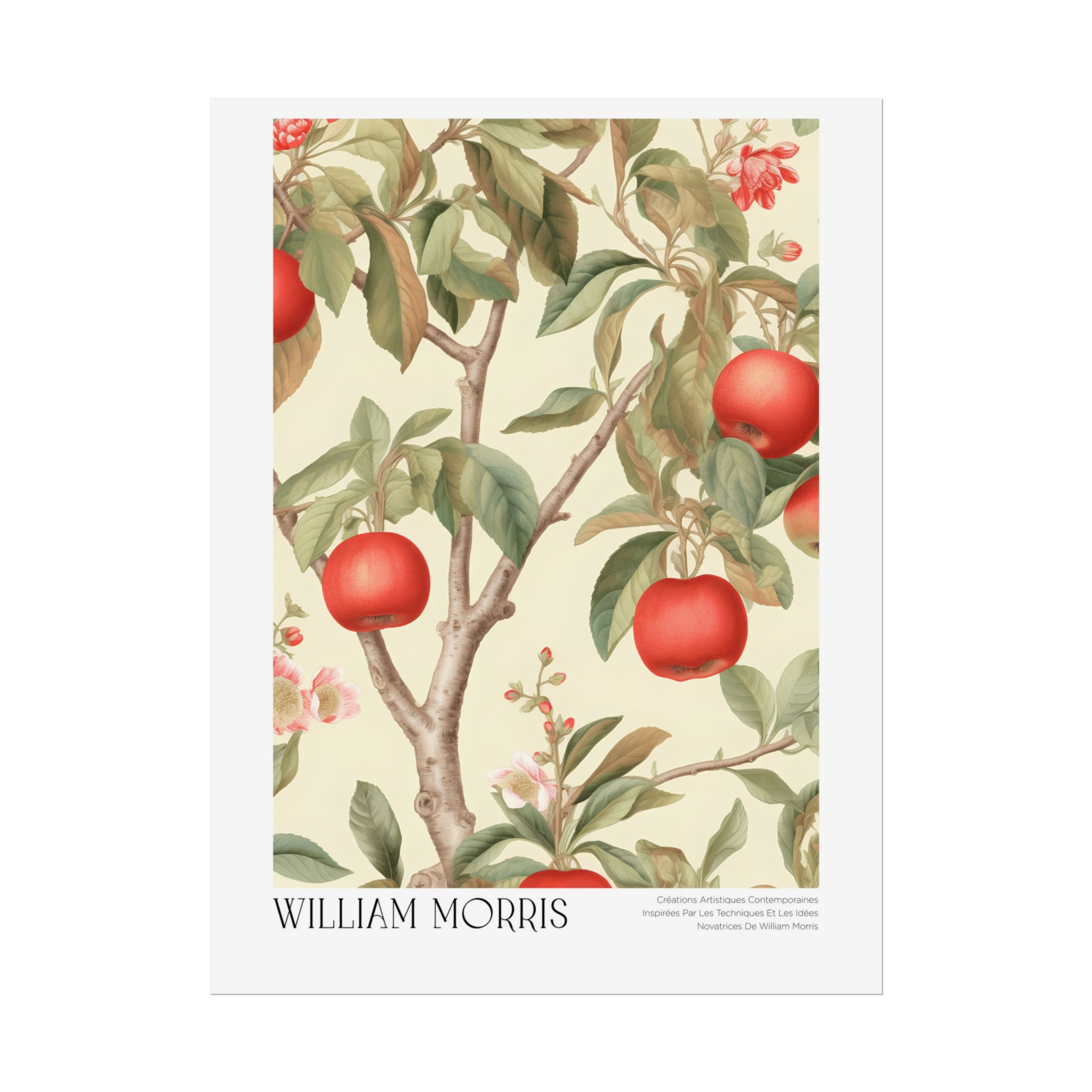 William Morris Pattern Feature Print