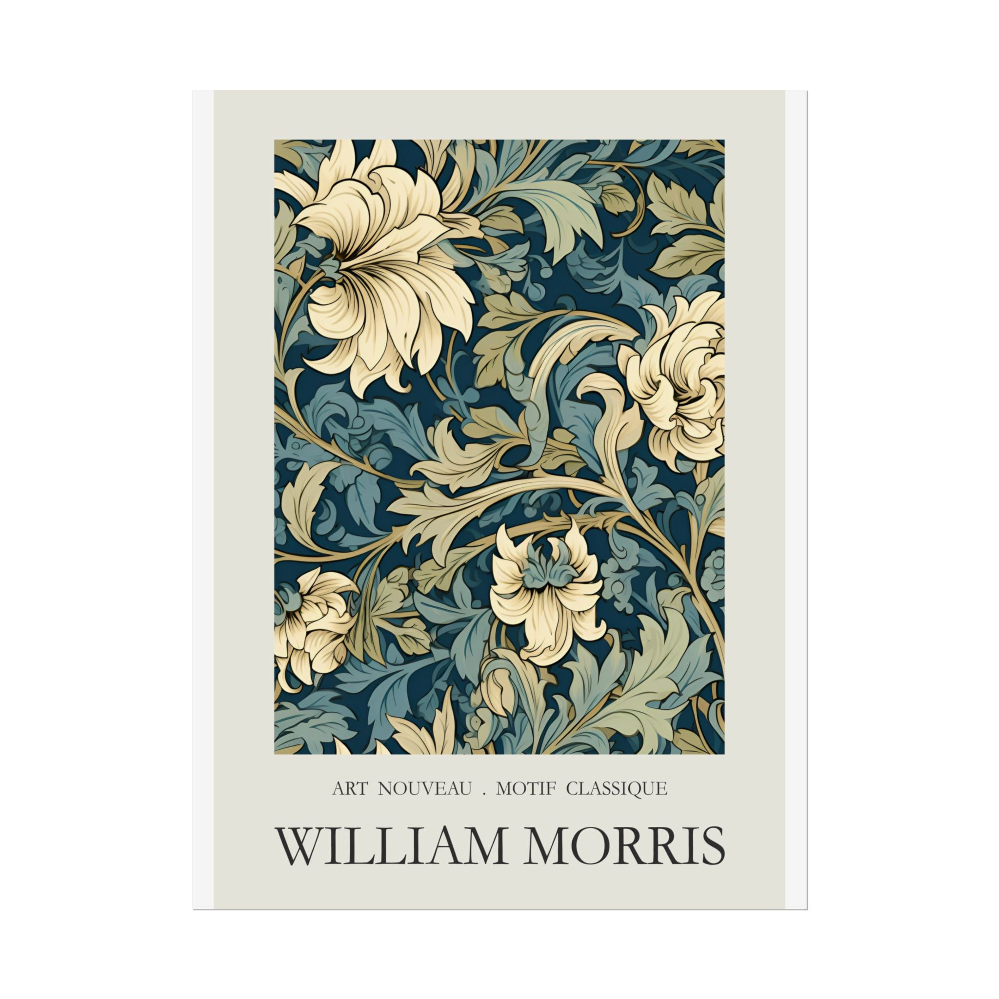 William Morris Pattern Feature Print