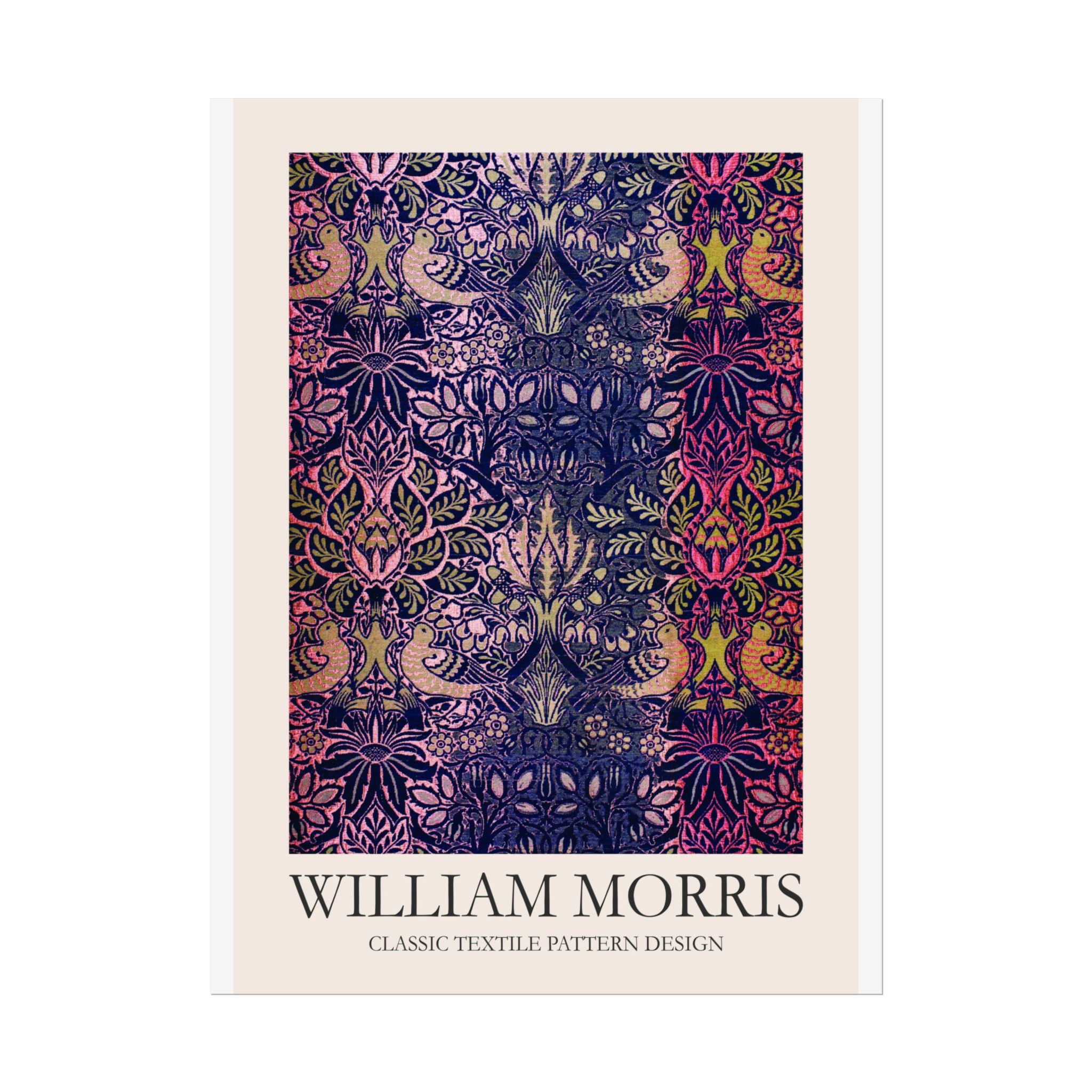 William Morris Pattern Feature Print