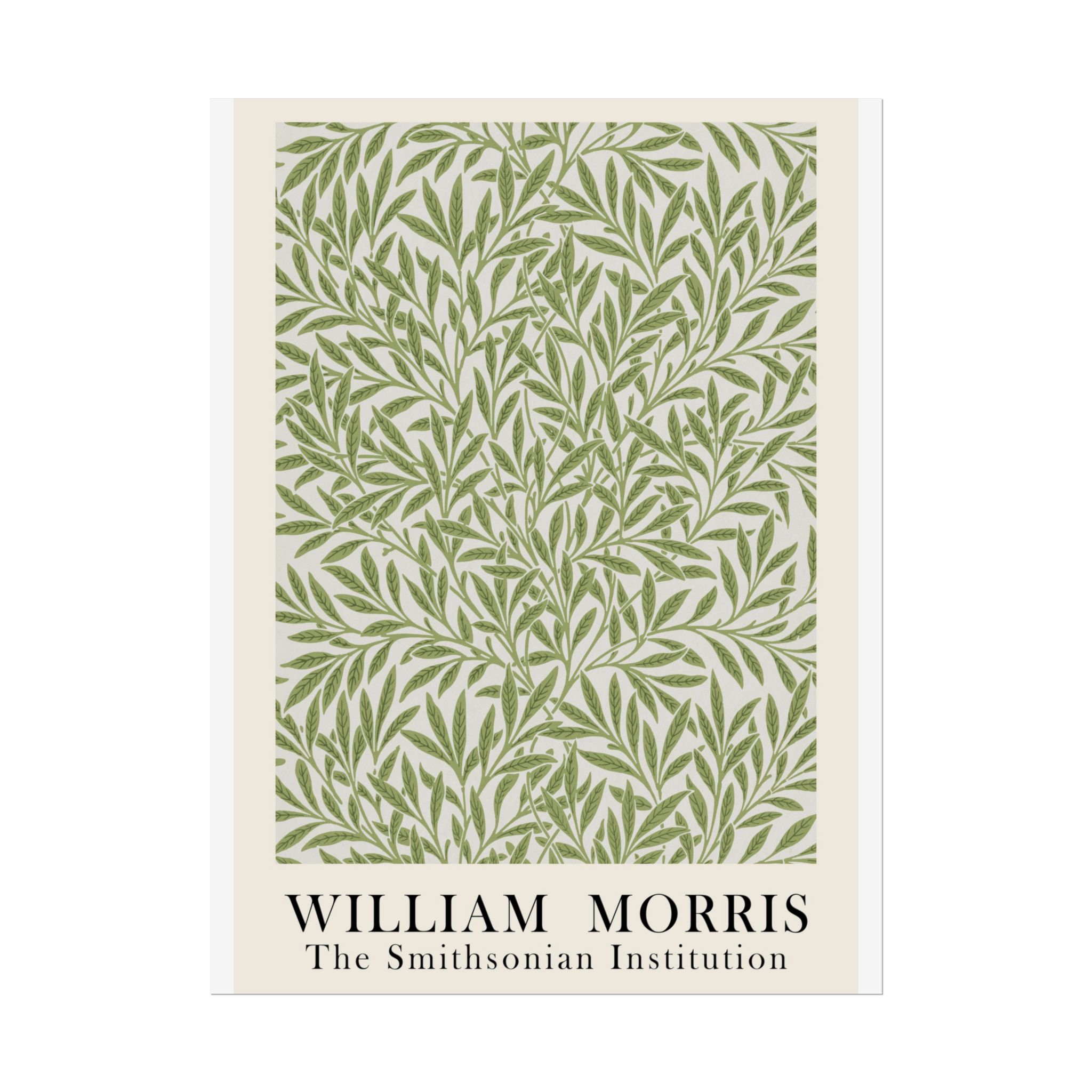 William Morris Pattern Feature Print