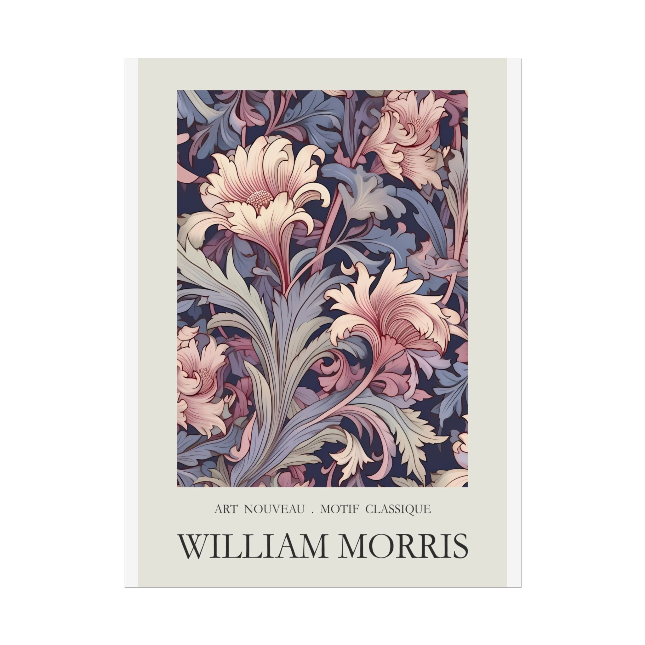 William Morris Pattern Feature Print