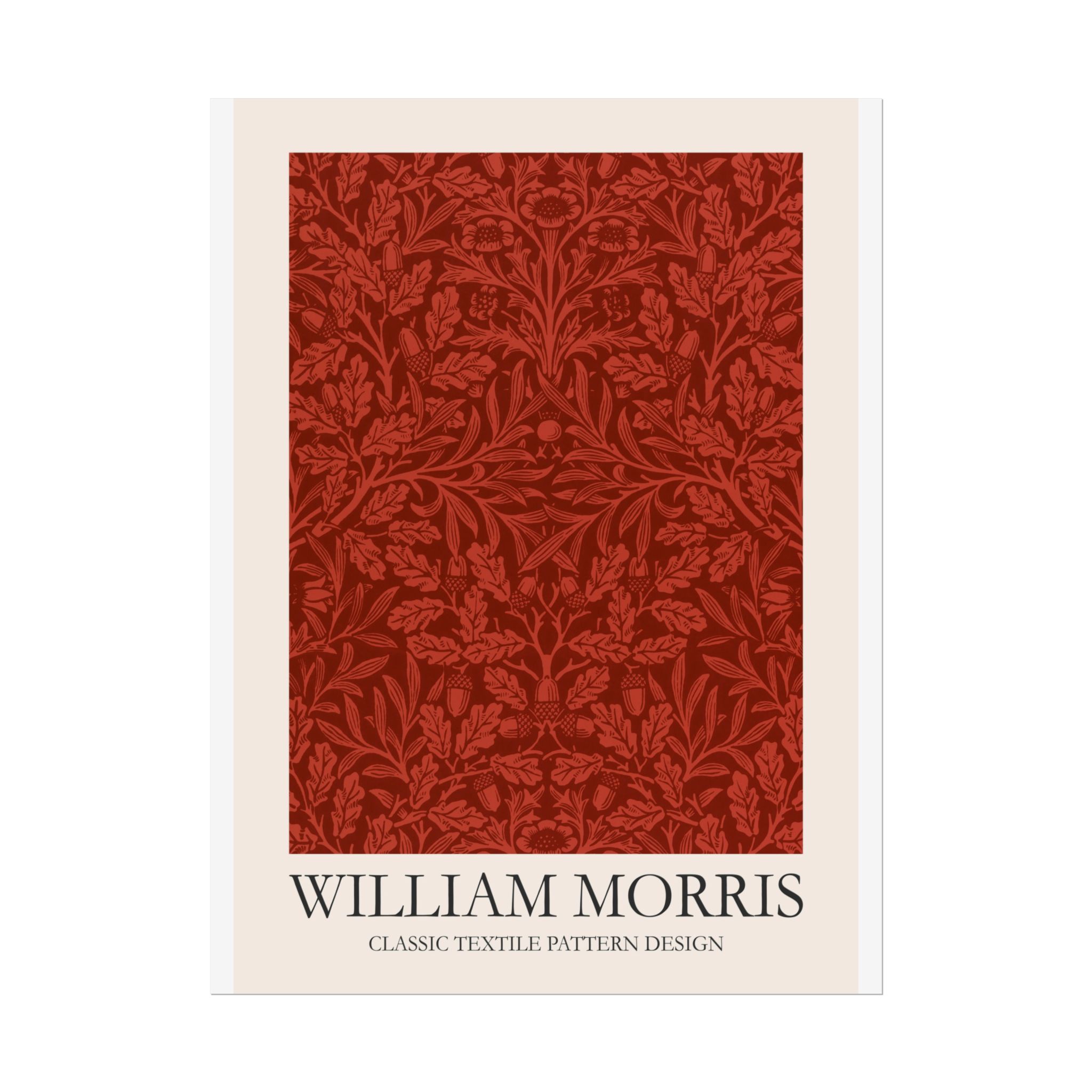 William Morris Pattern Feature Print