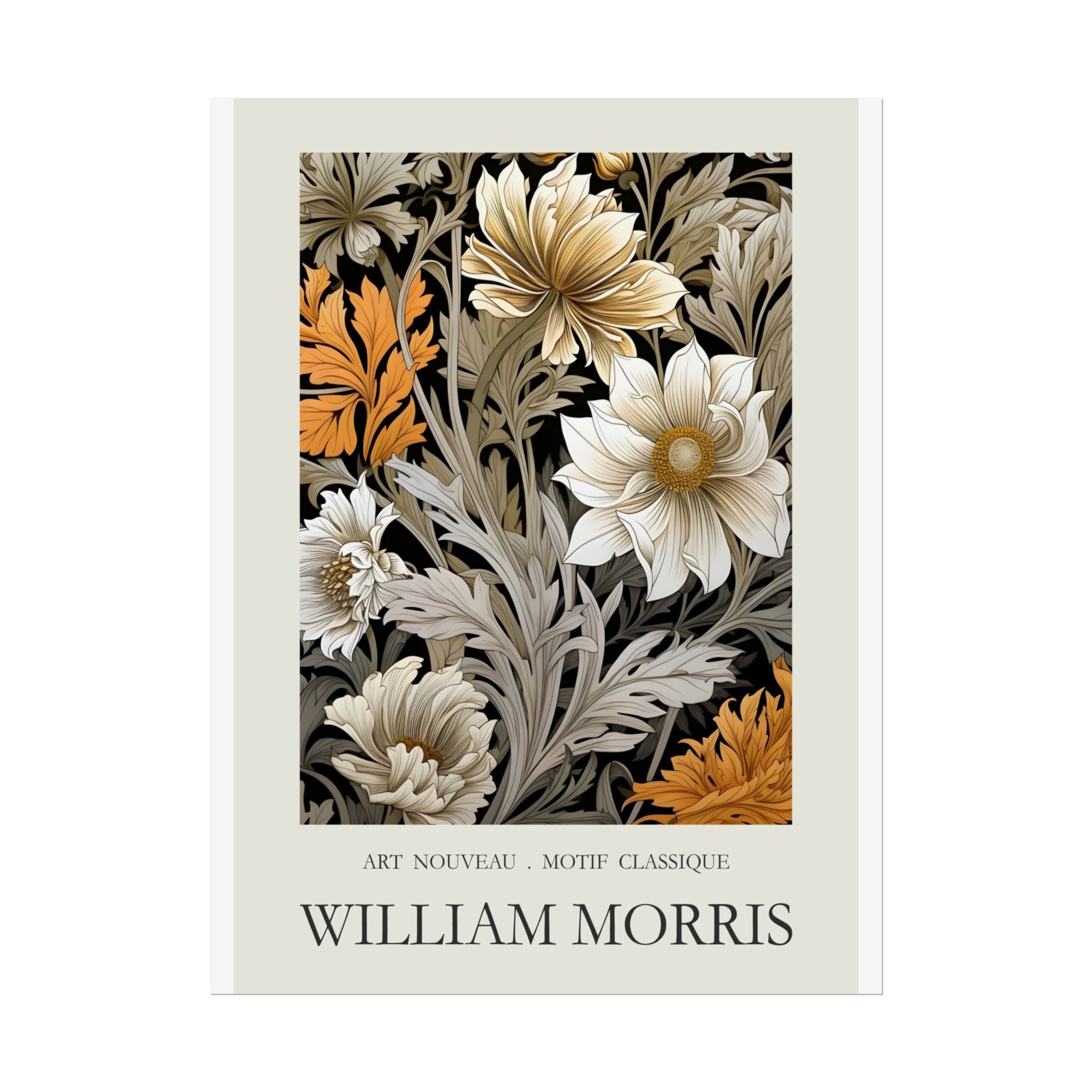 William Morris Pattern Feature Print