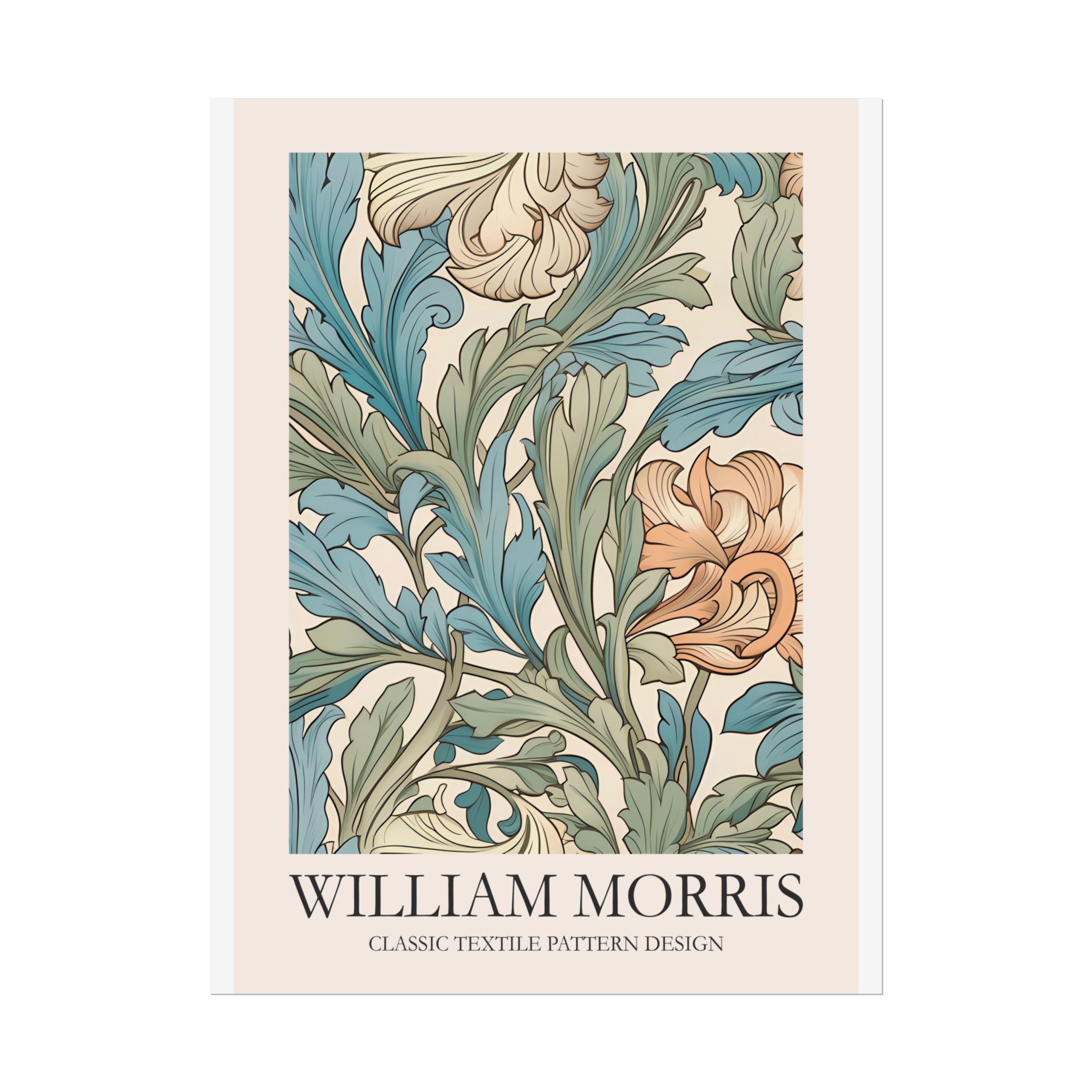William Morris Pattern Feature Print