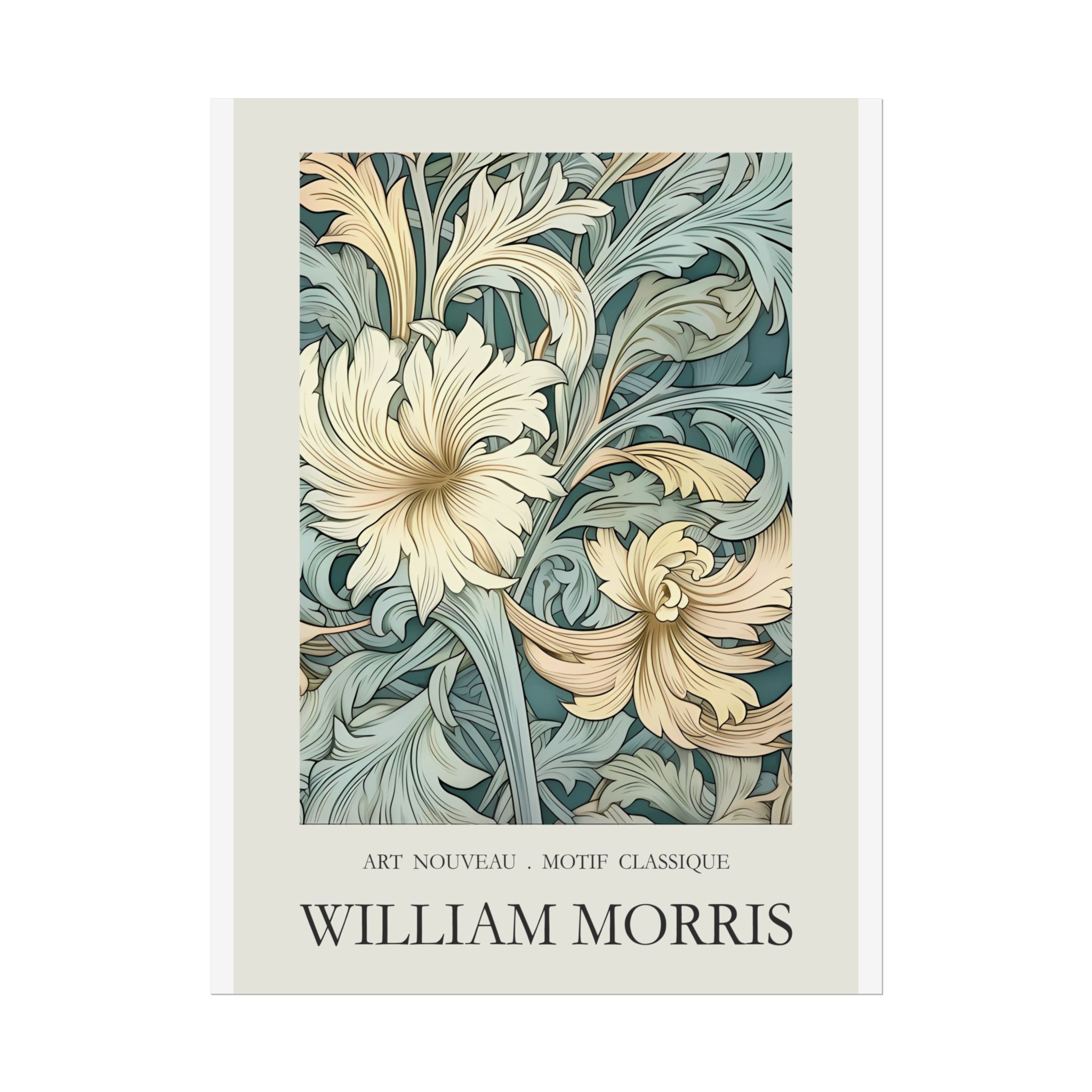 William Morris Pattern Feature Print