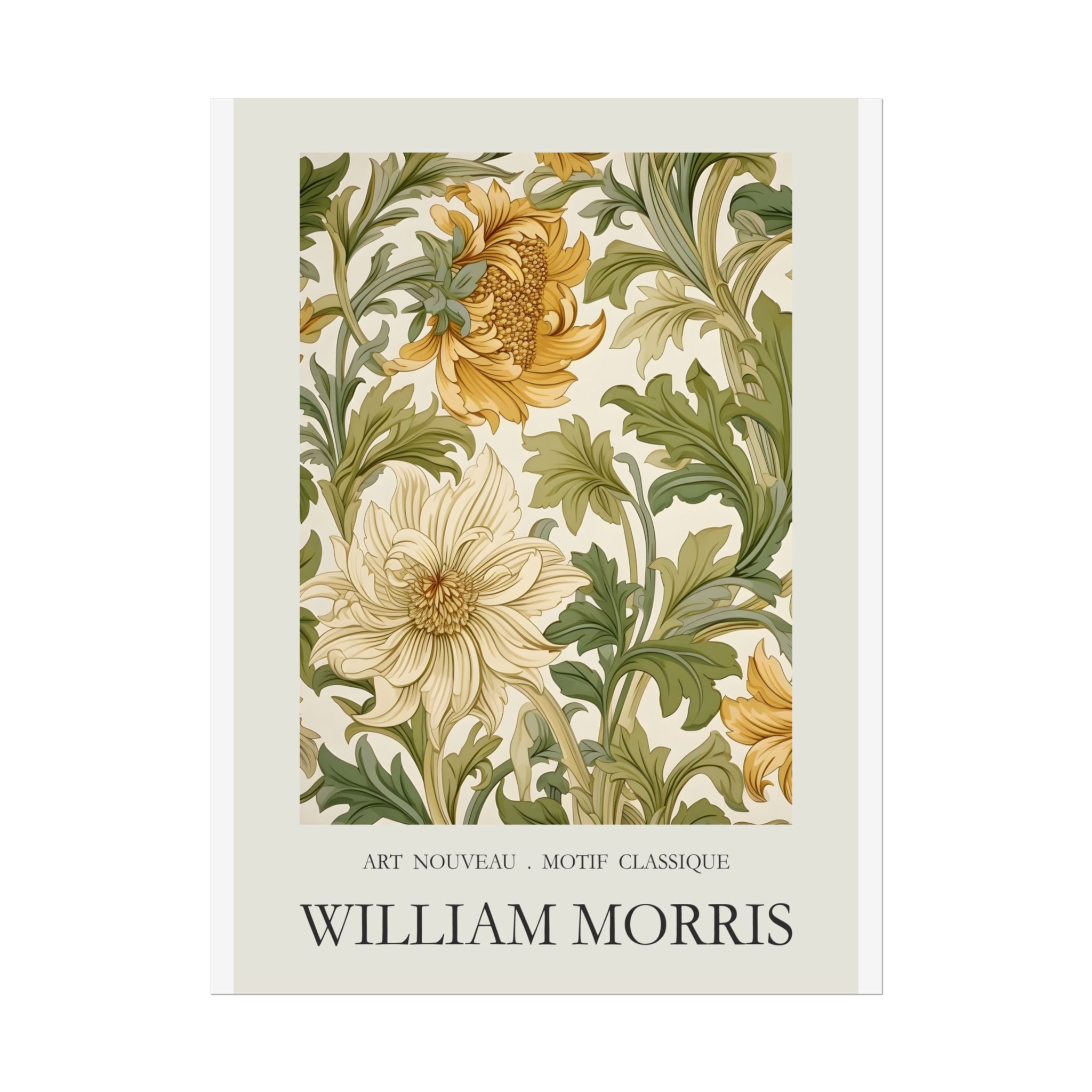 William Morris Pattern Feature Print