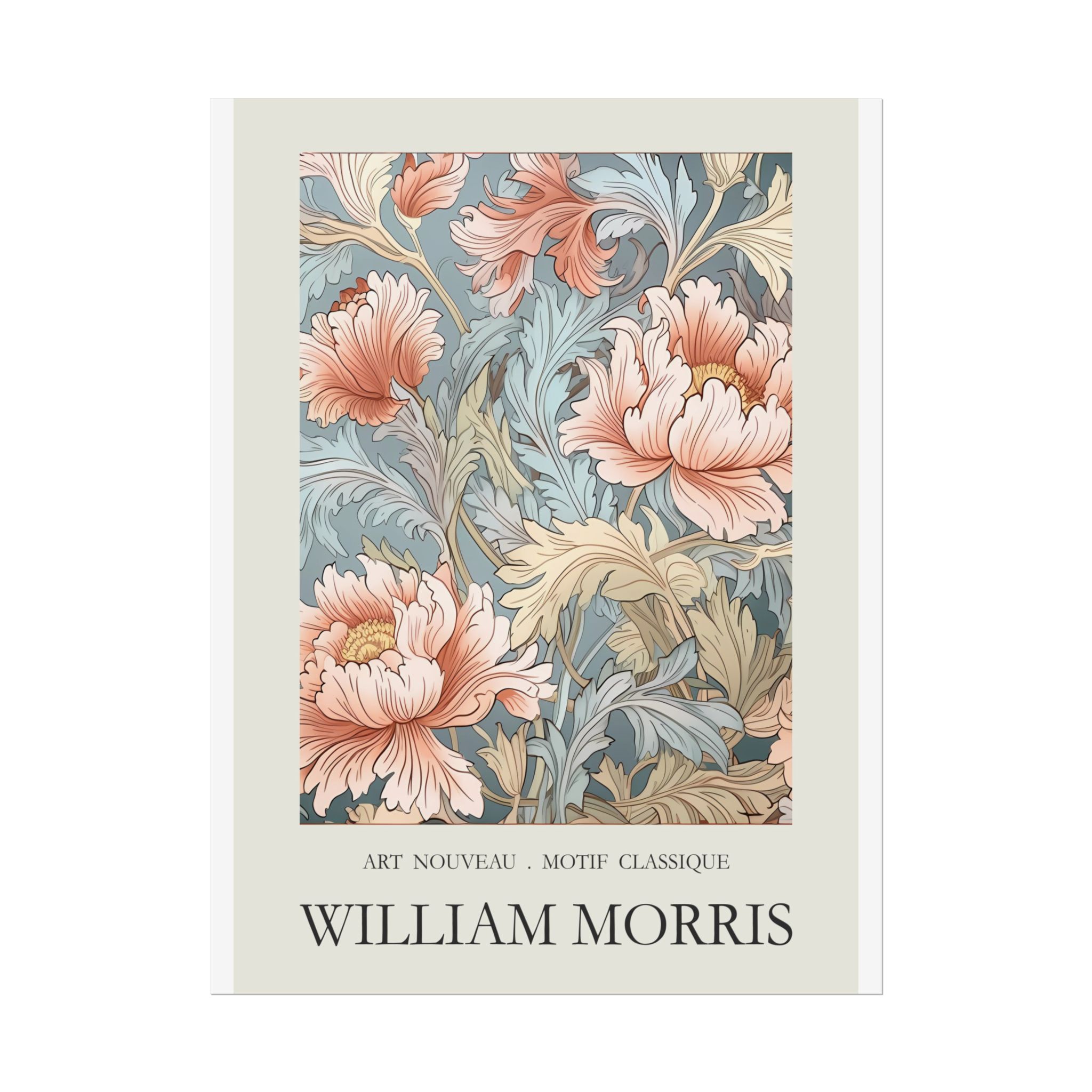 William Morris Pattern Feature Print