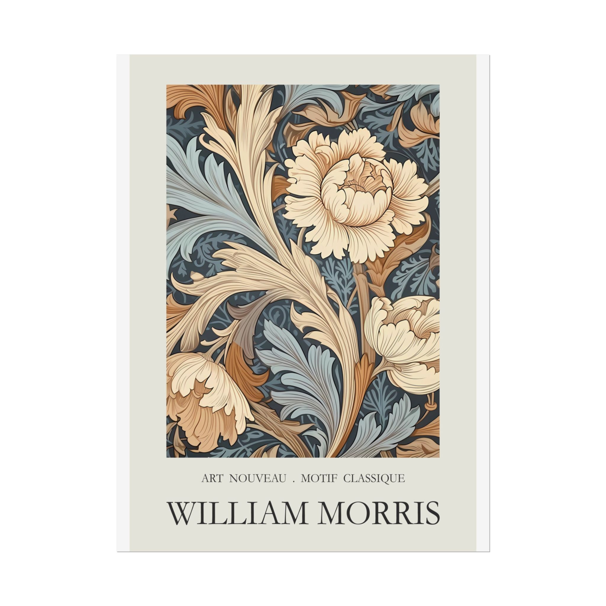 William Morris Pattern Feature Print