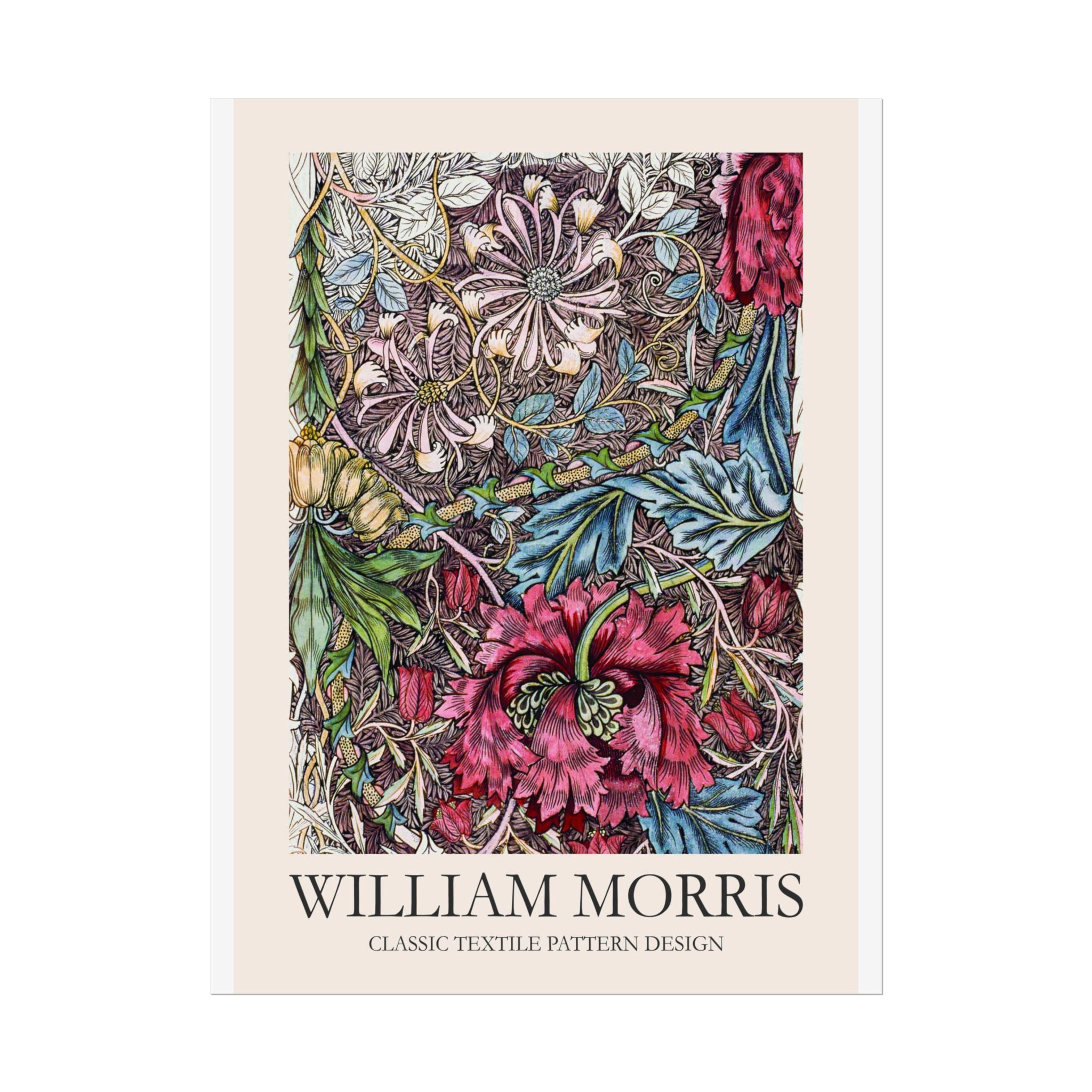 William Morris Pattern Feature Print