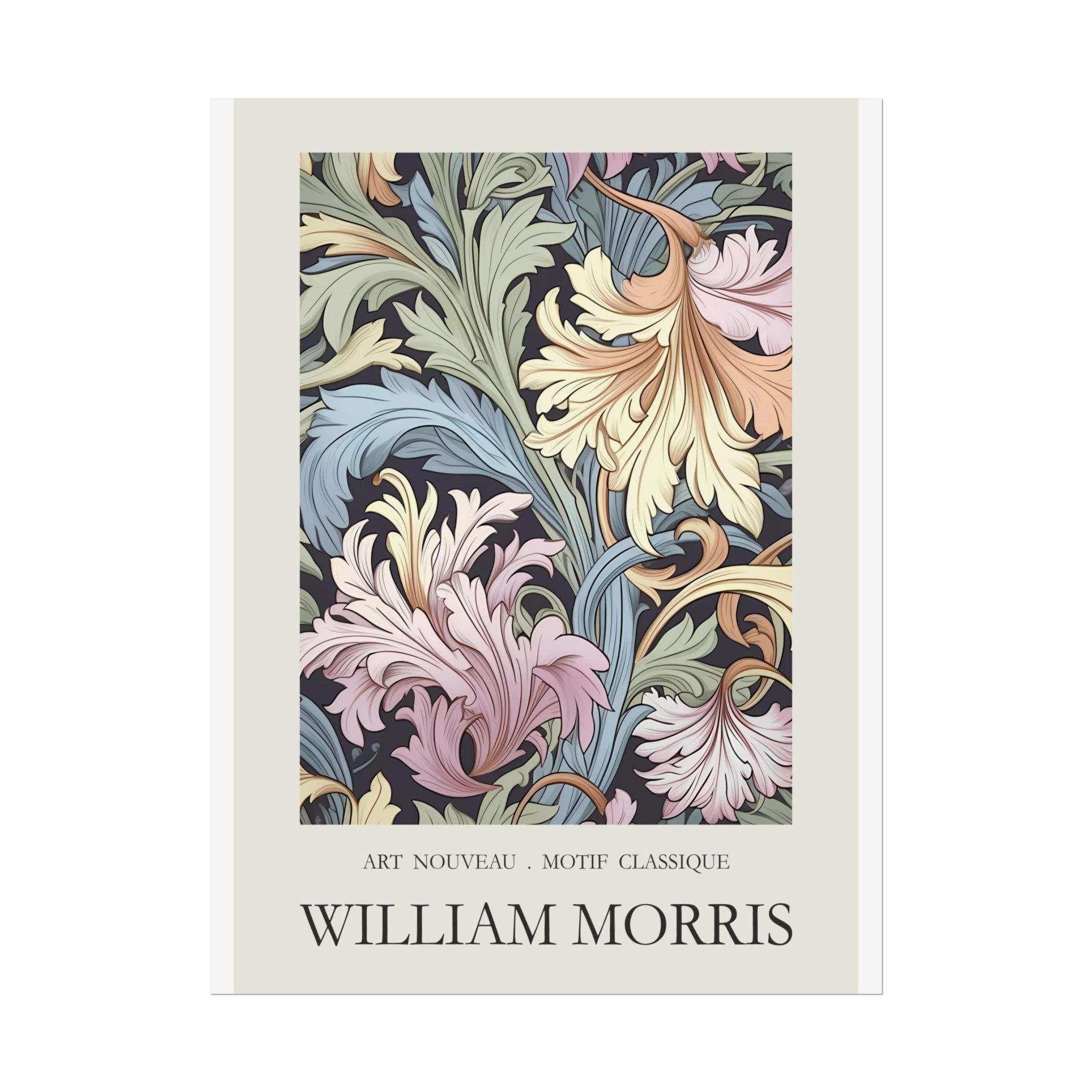 William Morris Pattern Feature Print