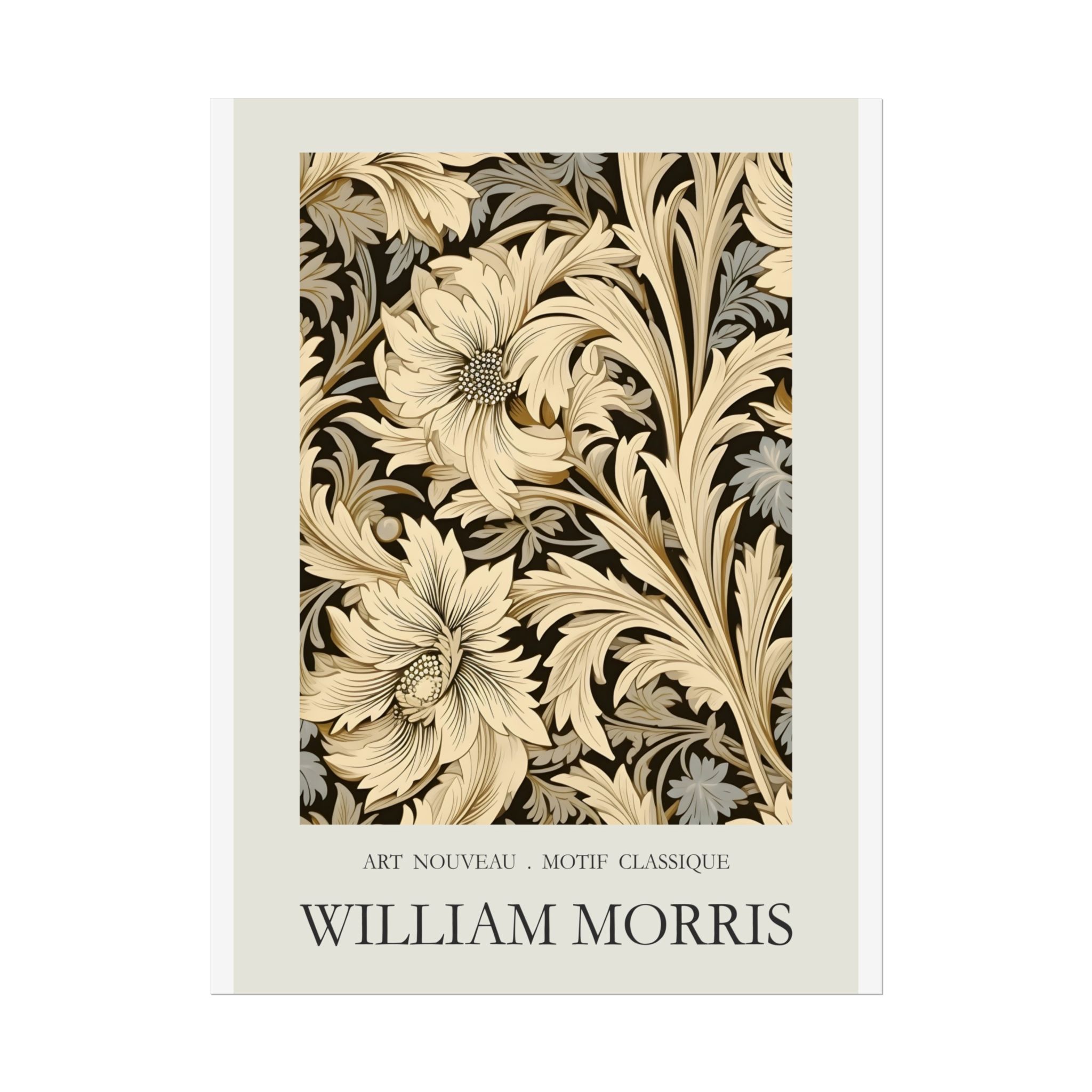 William Morris Pattern Feature Print