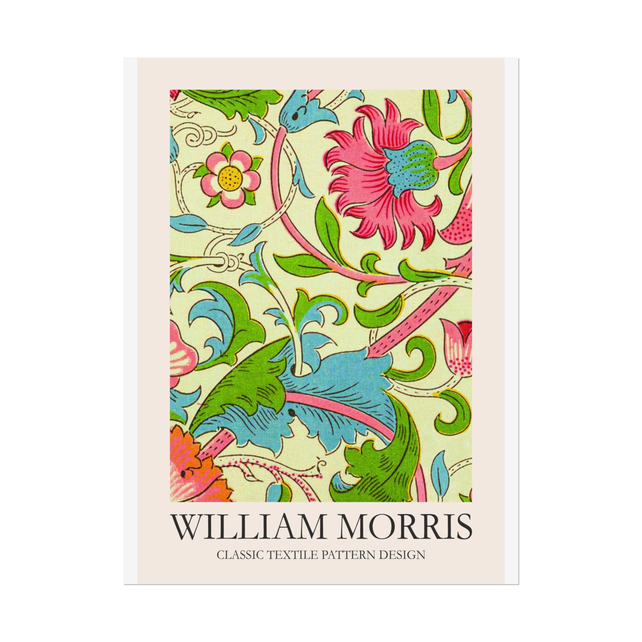 William Morris Pattern Feature Print