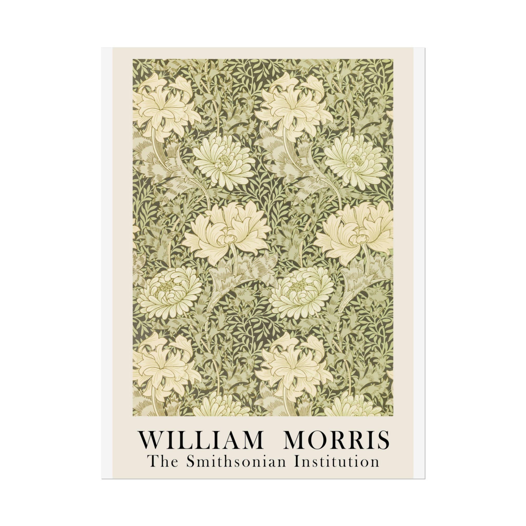 William Morris Pattern Feature Print