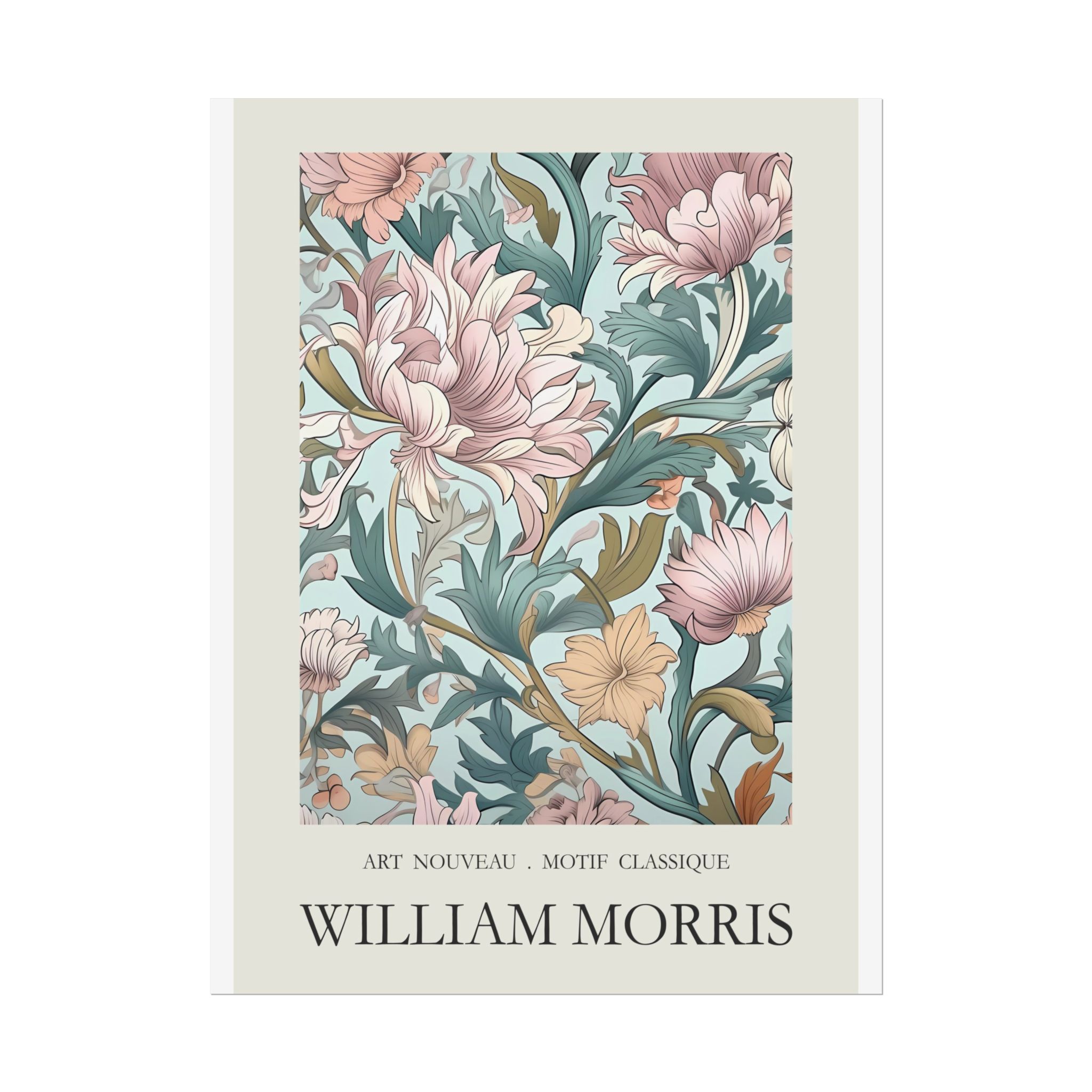 William Morris Pattern Feature Print