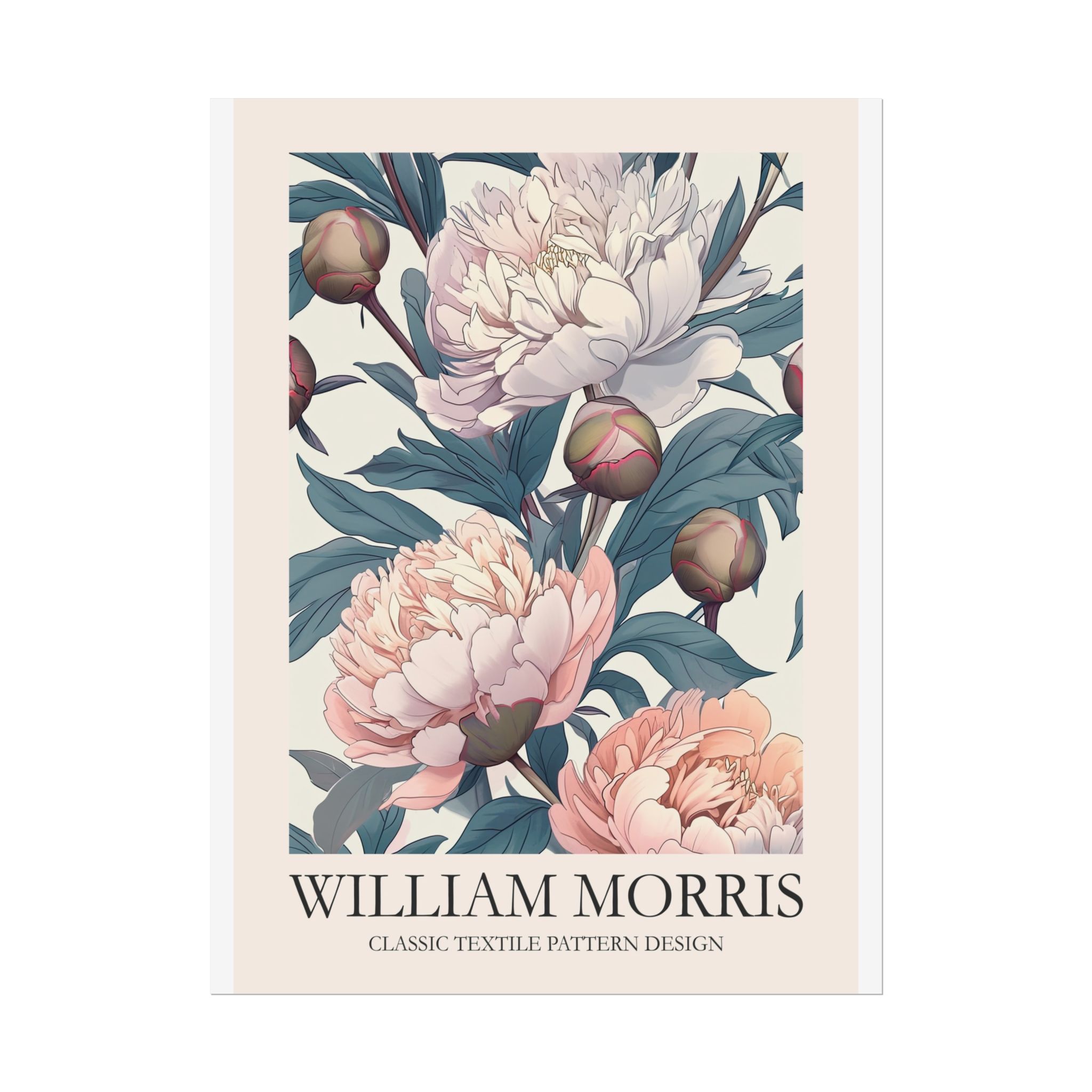 William Morris Pattern Feature Print