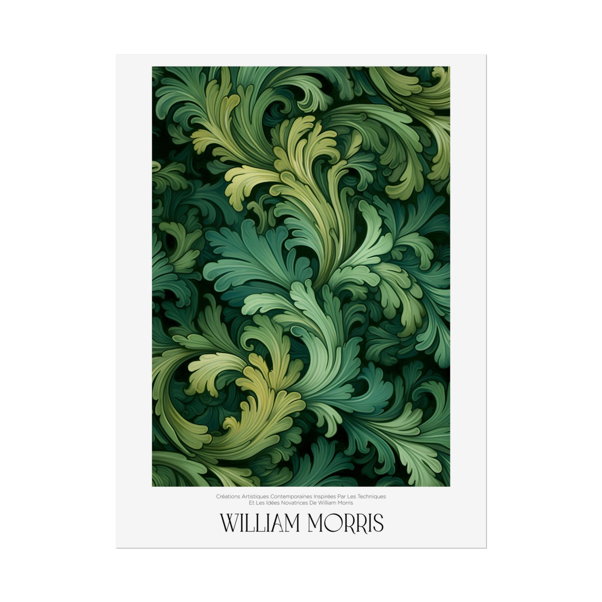 William Morris Pattern Feature Print