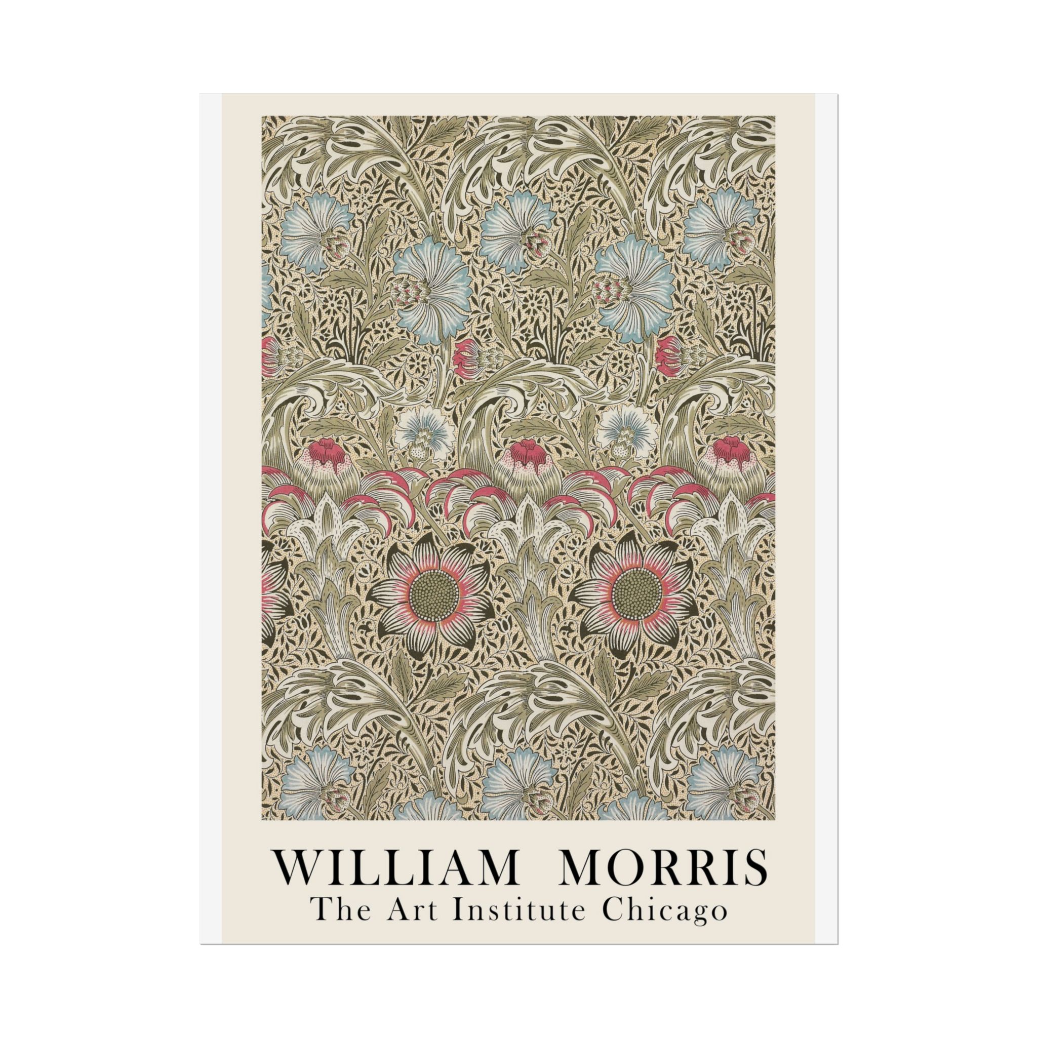 William Morris Pattern Feature Print