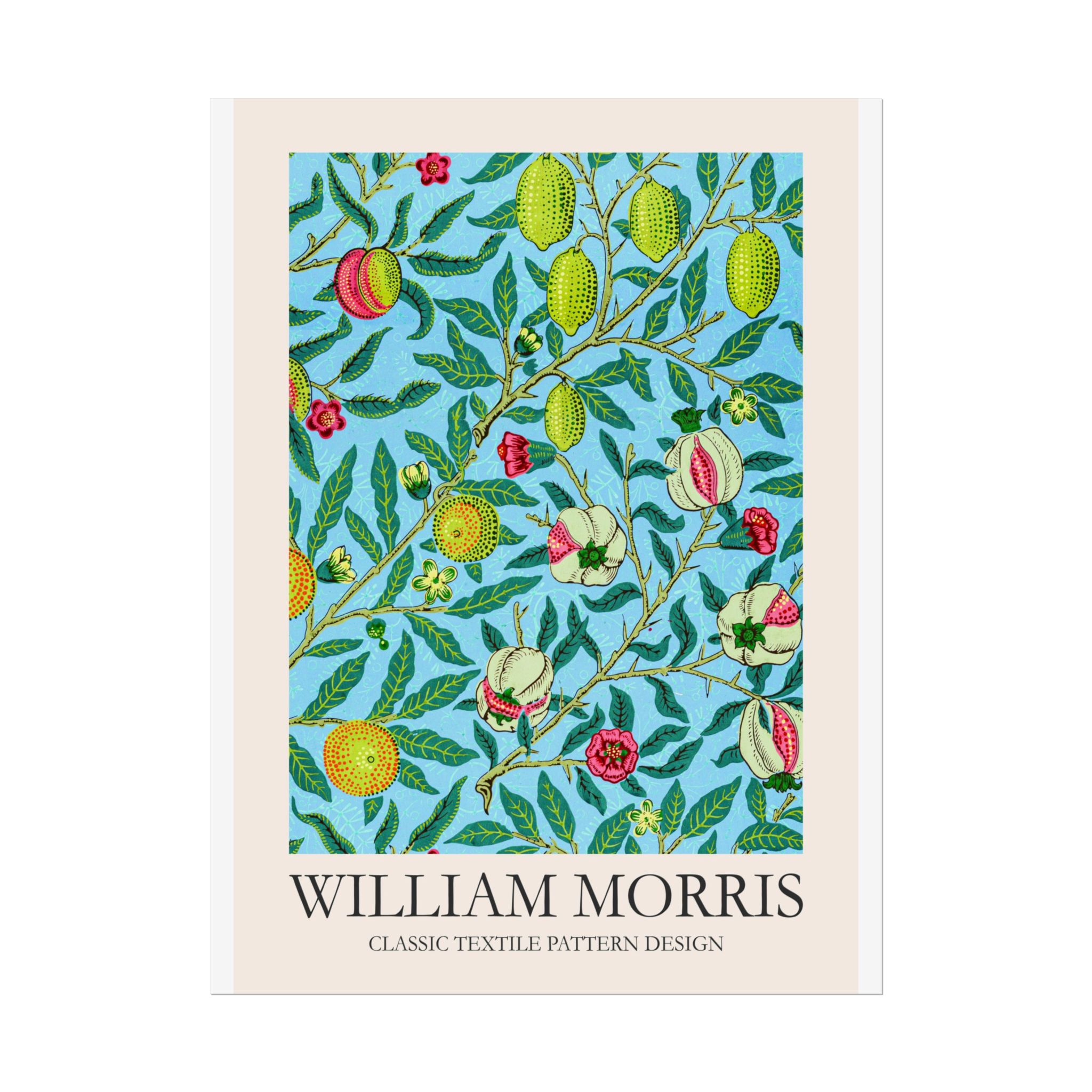 William Morris Pattern Feature Print