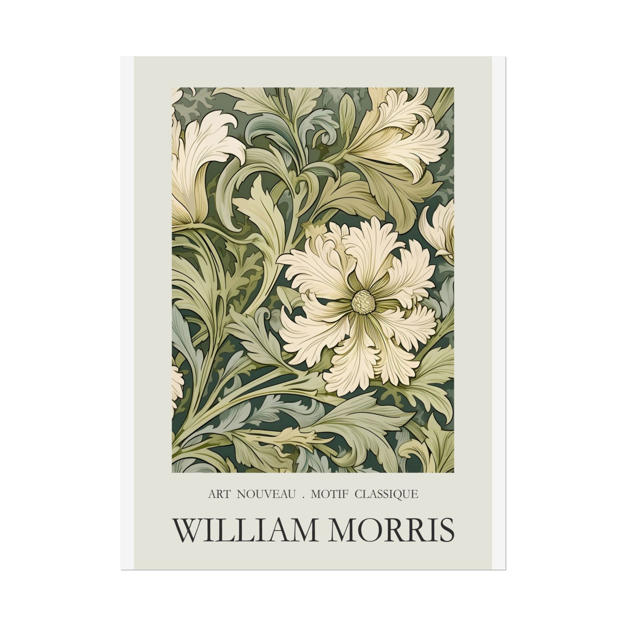 William Morris Pattern Feature Print