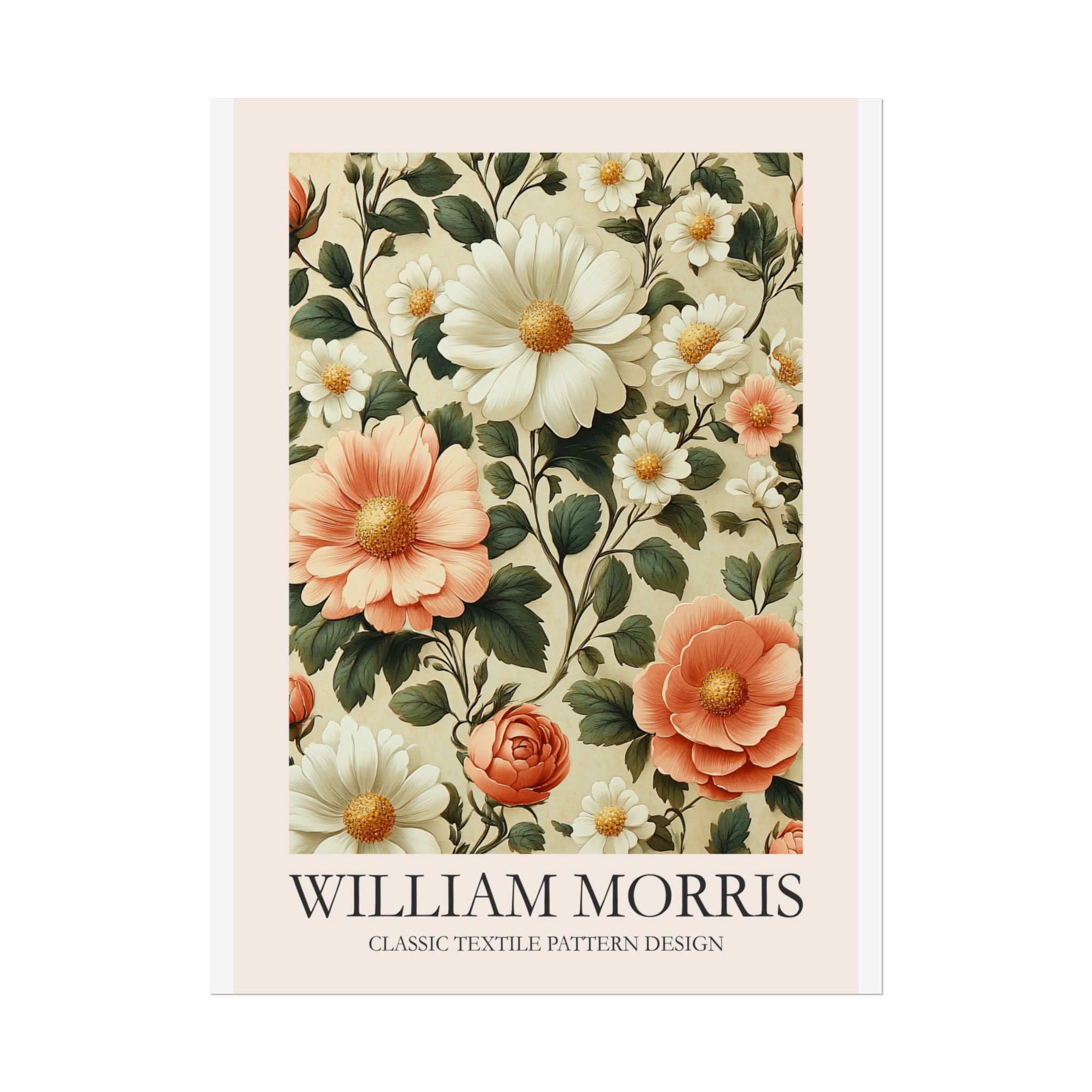 William Morris Pattern Feature Print