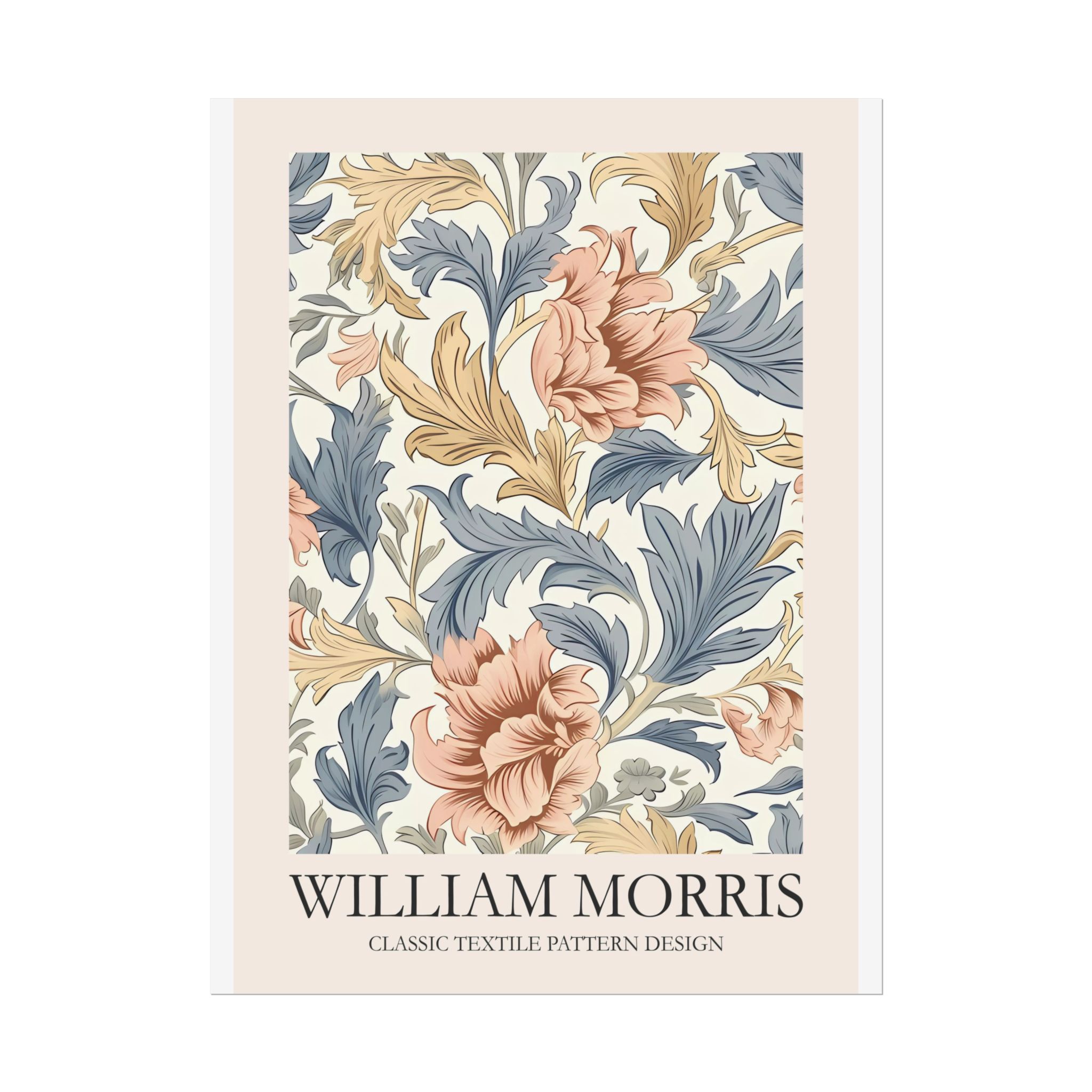 William Morris Pattern Feature Print