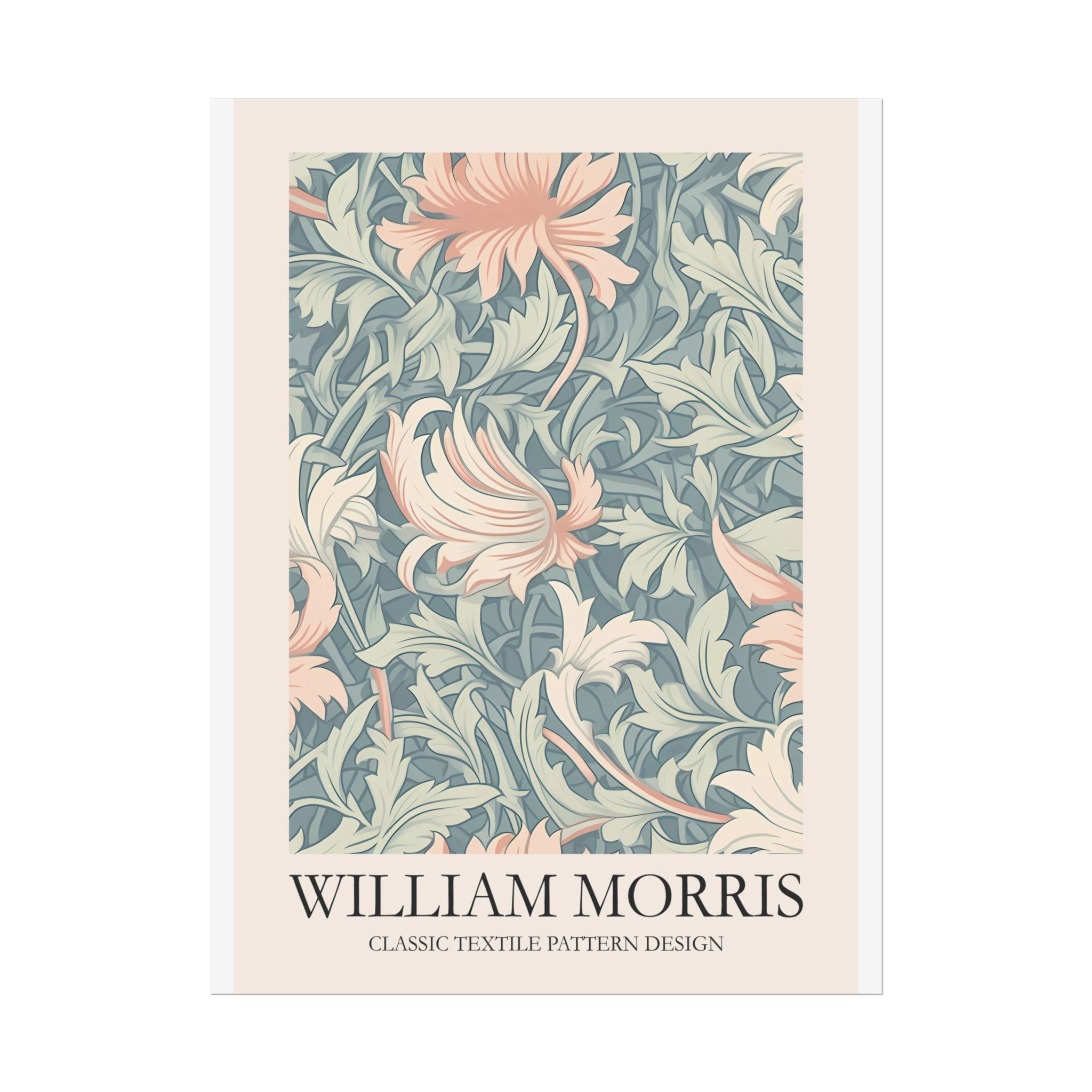 William Morris Pattern Feature Print