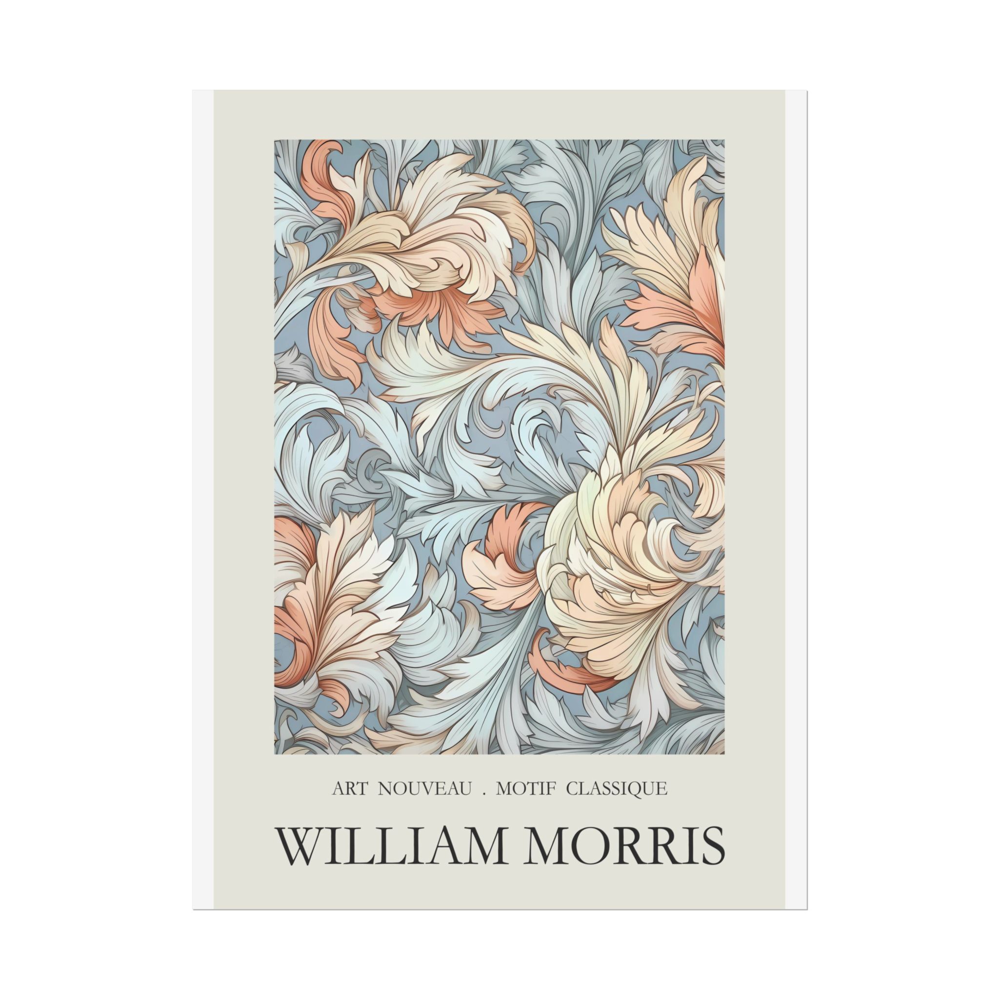 William Morris Pattern Feature Print