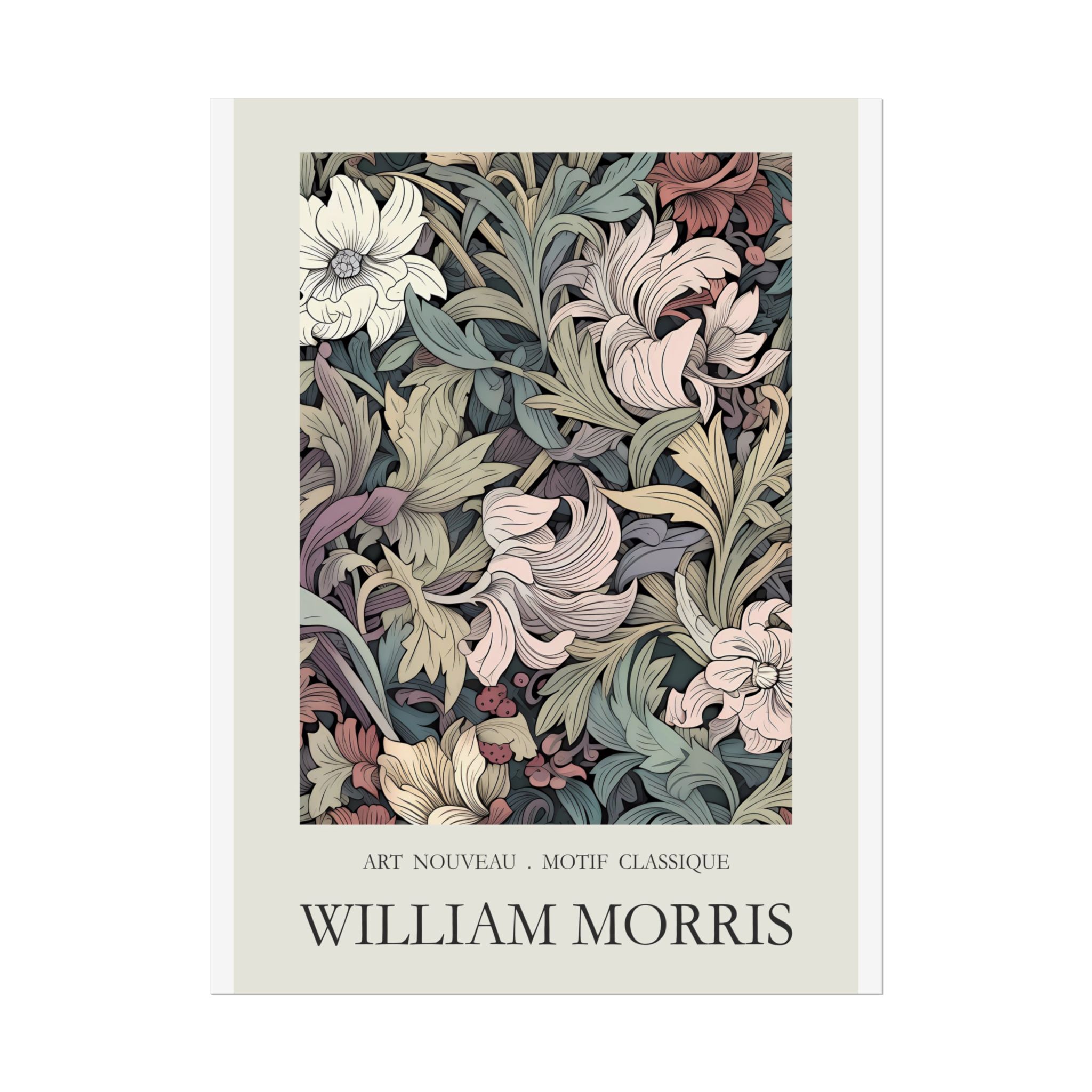William Morris Pattern Feature Print