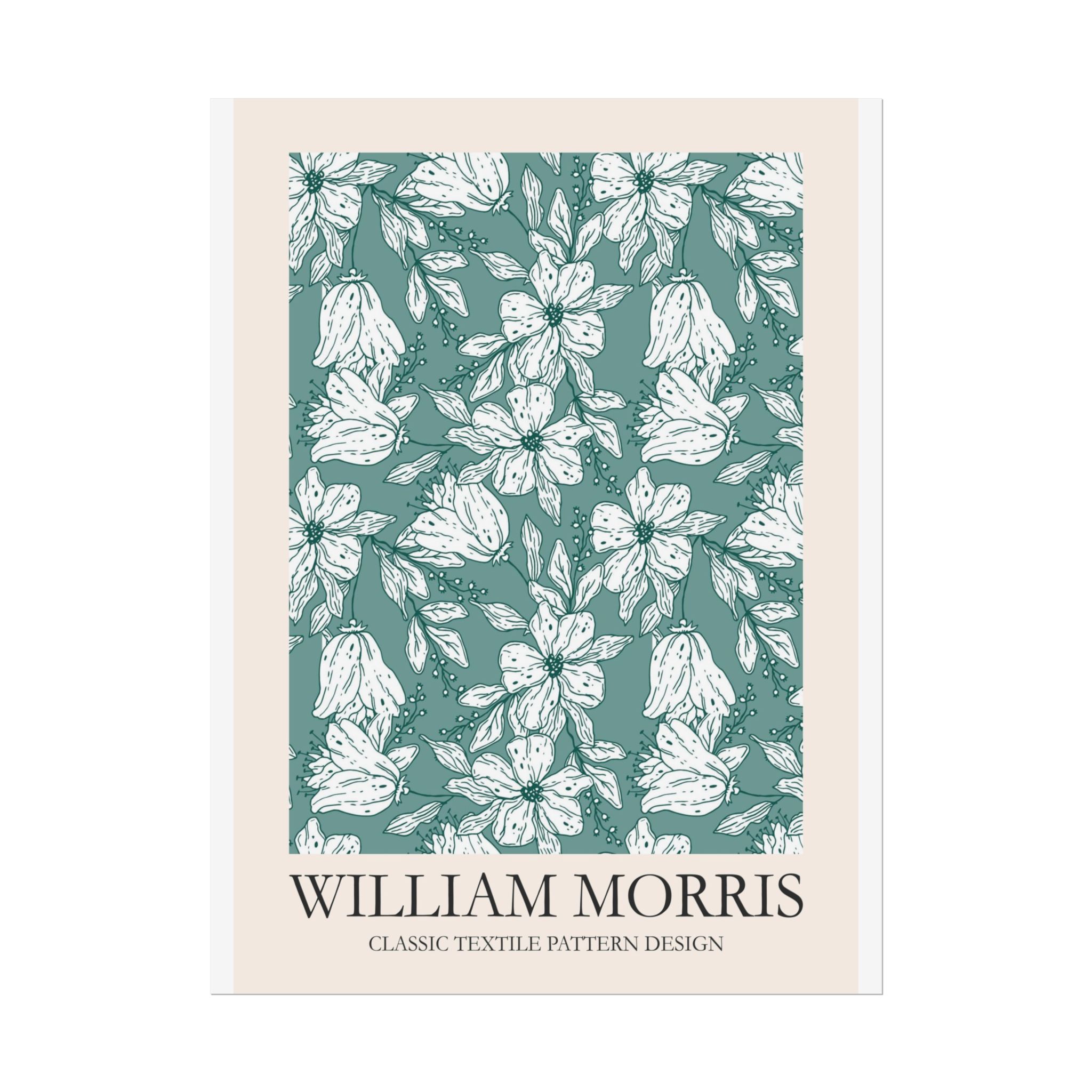 William Morris Pattern Feature Print
