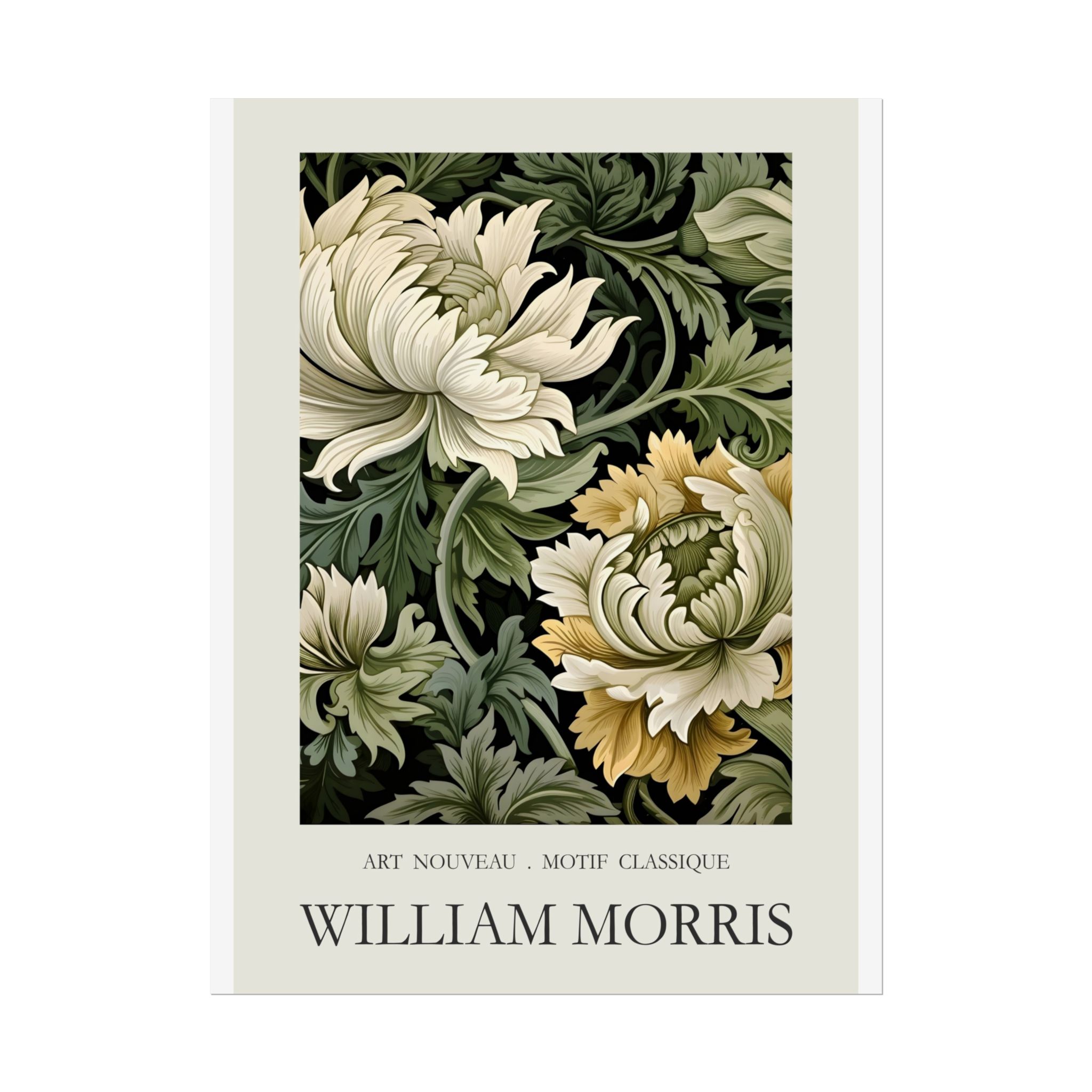 William Morris Pattern Feature Print