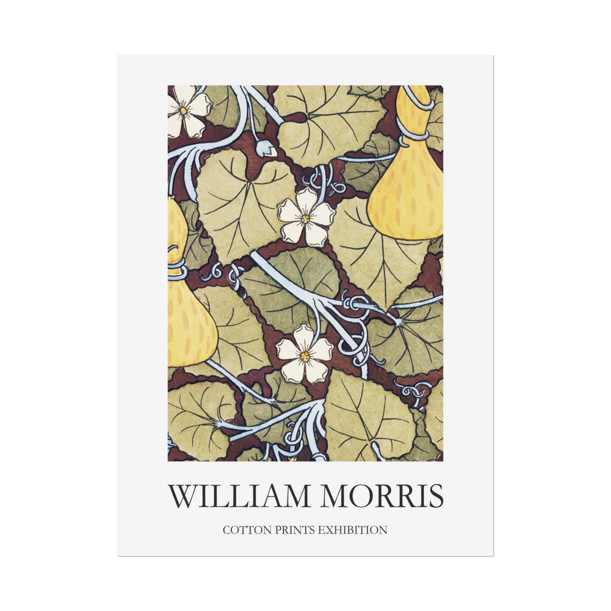 William Morris Pattern Feature Print