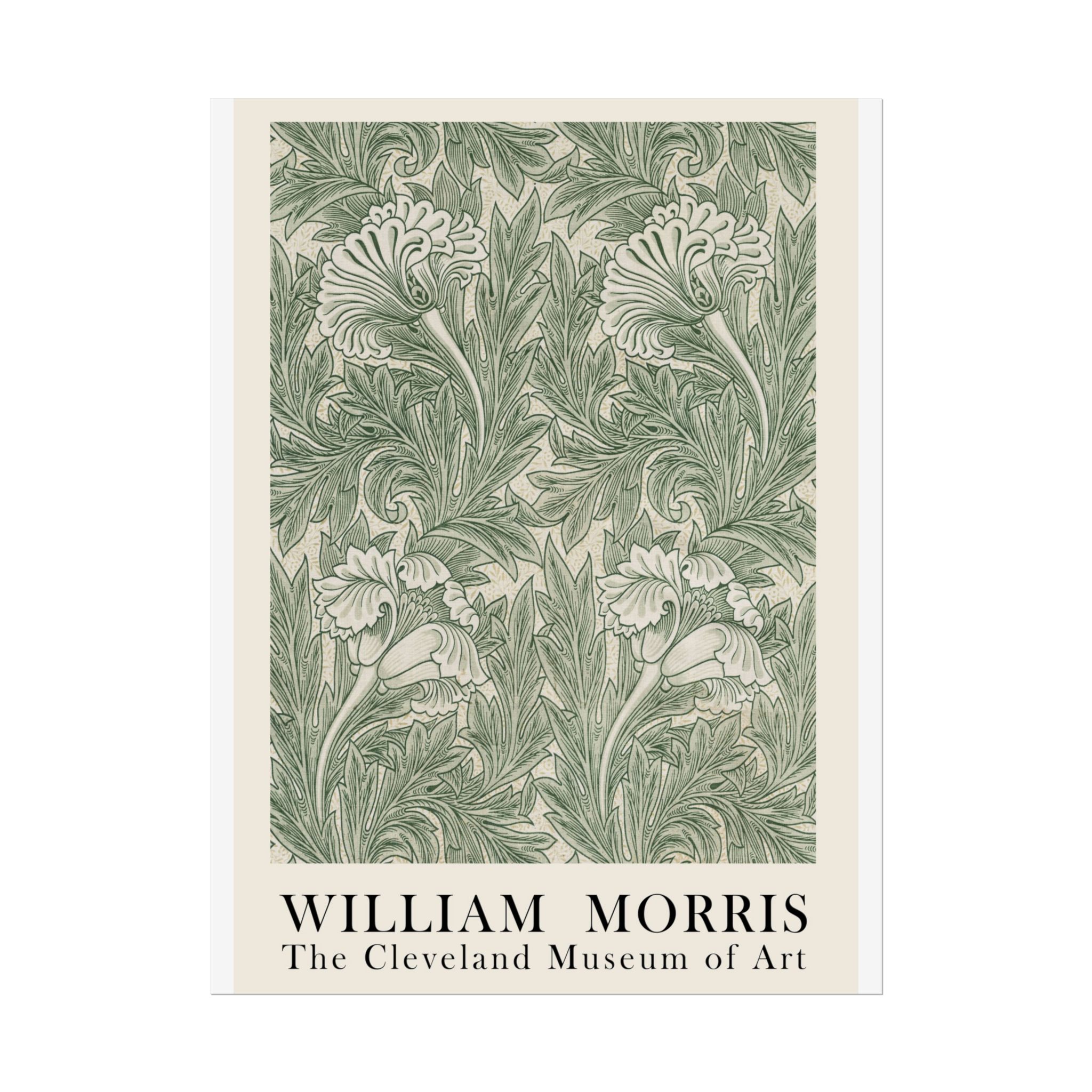William Morris Pattern — Botanical Vintage Art Print