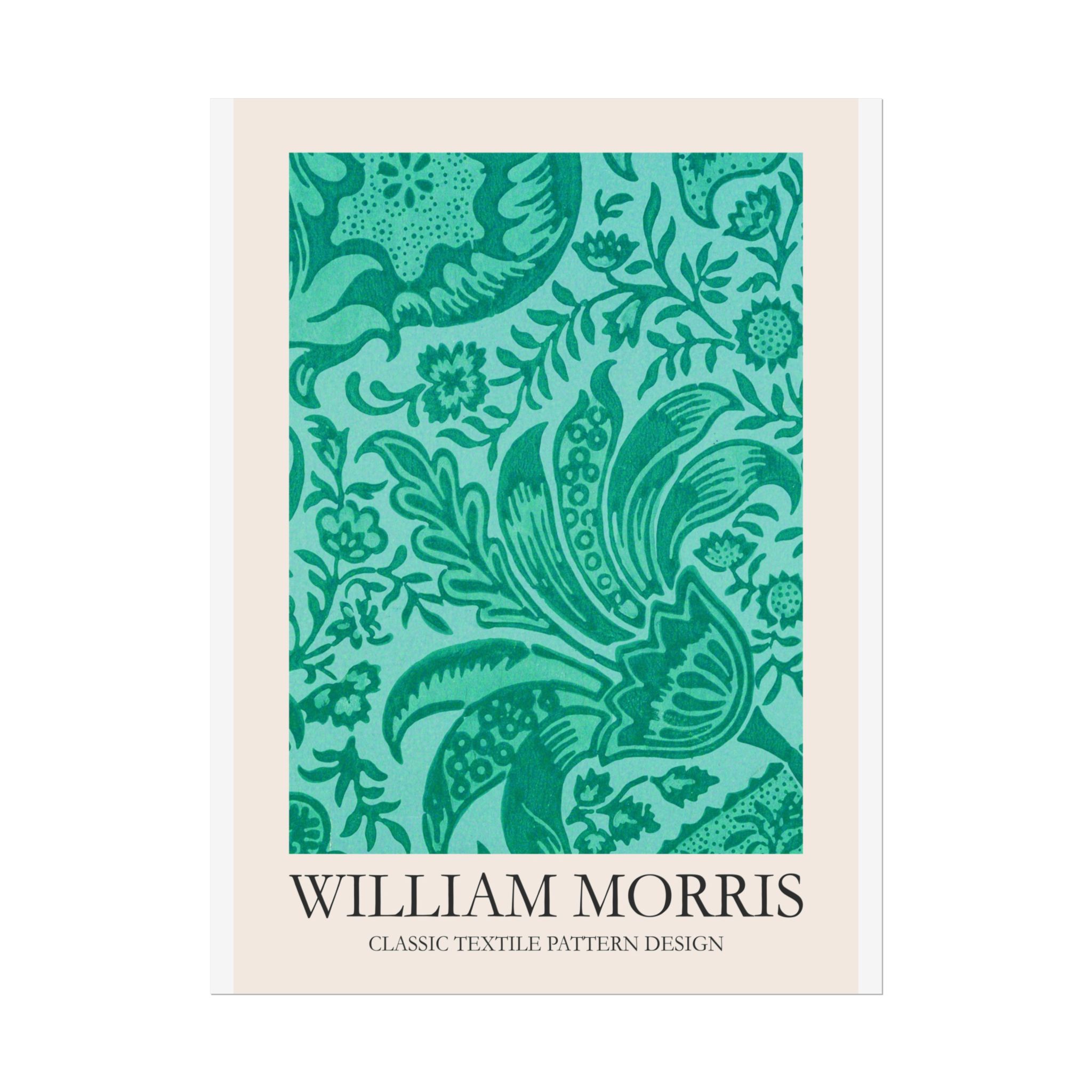 William Morris Pattern Feature Print
