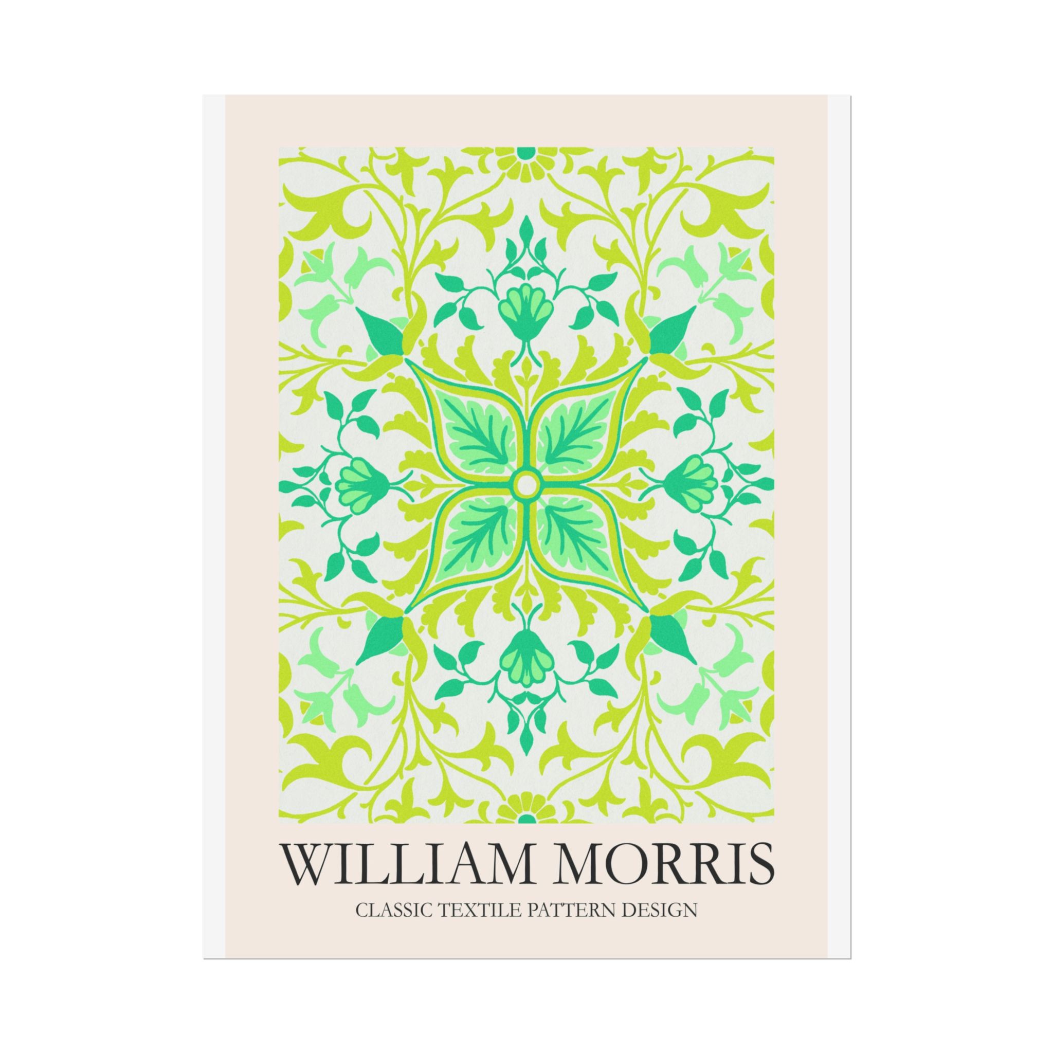 William Morris Pattern Feature Print
